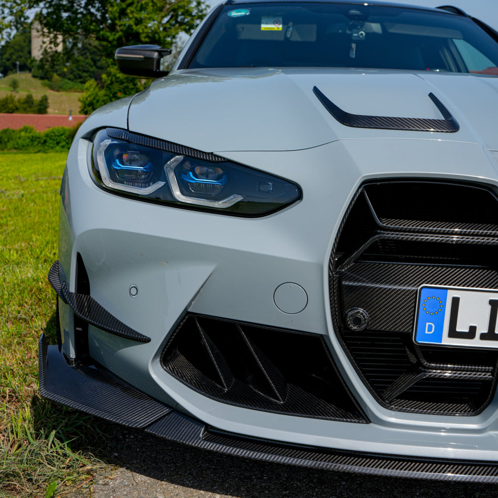Dry-Carbon Frontlippe VCS passend für BMW M3 G80 / G81 / M4 G82 / G83 – Premium Front-Splitter