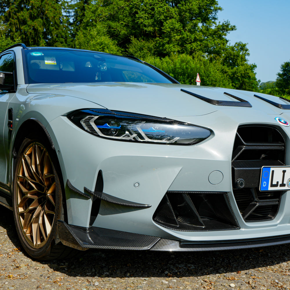 Dry-Carbon Frontlippe VCS passend für BMW M3 G80 / G81 / M4 G82 / G83 – Premium Front-Splitter