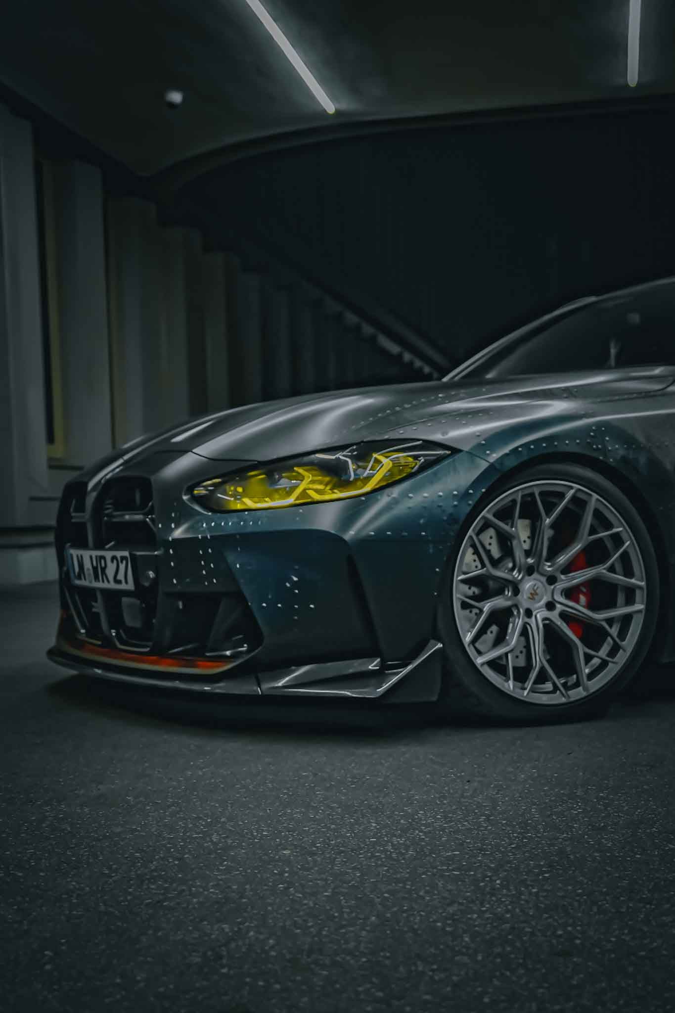 Carbonheld Dry Carbon Fiber Front Splitter CSL-Style passend für BMW M3/M4 G8X