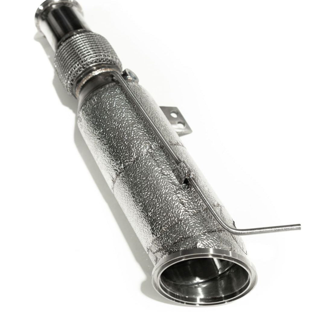 Aulitzky BMW 540i 640i B58 OPF Downpipe mit Sportkat, ECE-konform, aus Edelstahl, für verbesserten Abgasfluss und Leistung.