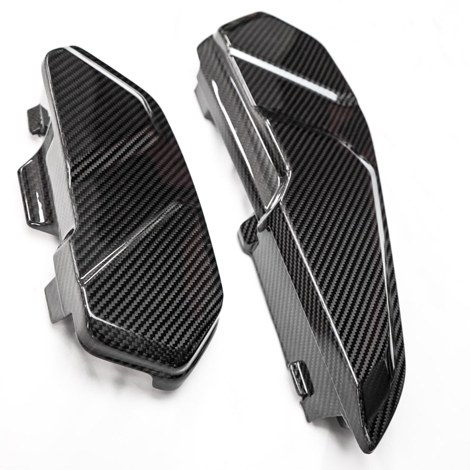 Dry Carbon Abdeckung Batterie und ECU Ersatz für BMW M5 F90 M8 F91 F92 F93 inkl. LCI