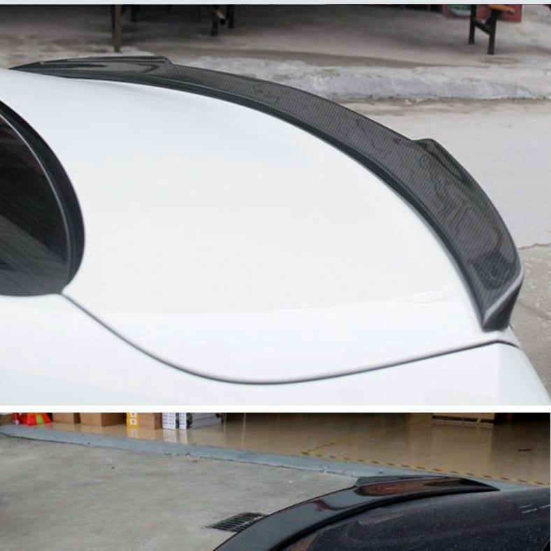 Dry-Carbon Heckspoiler „Ducktail" F Style passend für Mercedes-Benz CLA-Klasse W118 (CLA 45) – flaches F-Profil fürs Heck