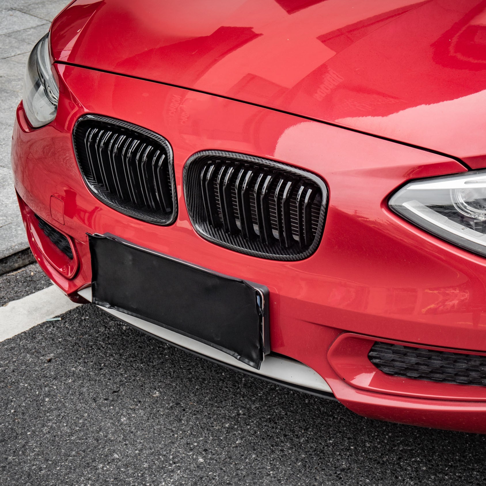 Dry Carbon Kühlergrill passend für BMW F20 F21