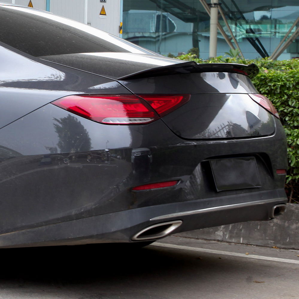 Dry-Carbon Heckspoiler „Ducktail“ passend für Mercedes-Benz CLS-Klasse W257 (CLS 63) Limousine – kräftige Ausführung (ca. 320 g)
