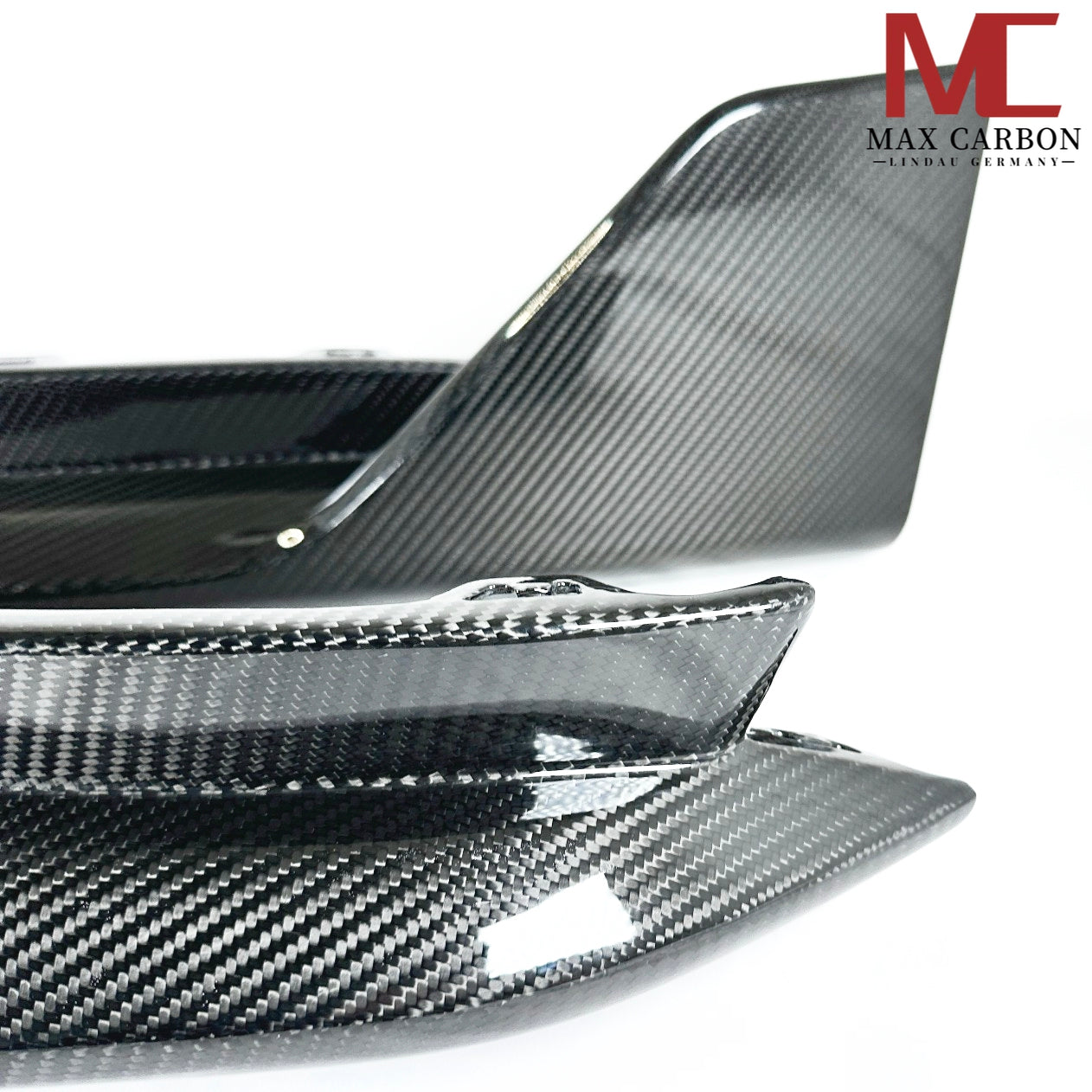 Dry Carbon Heck Winglets "Performance Style" für BMW M3 G80 G81 / M4 G82 G83