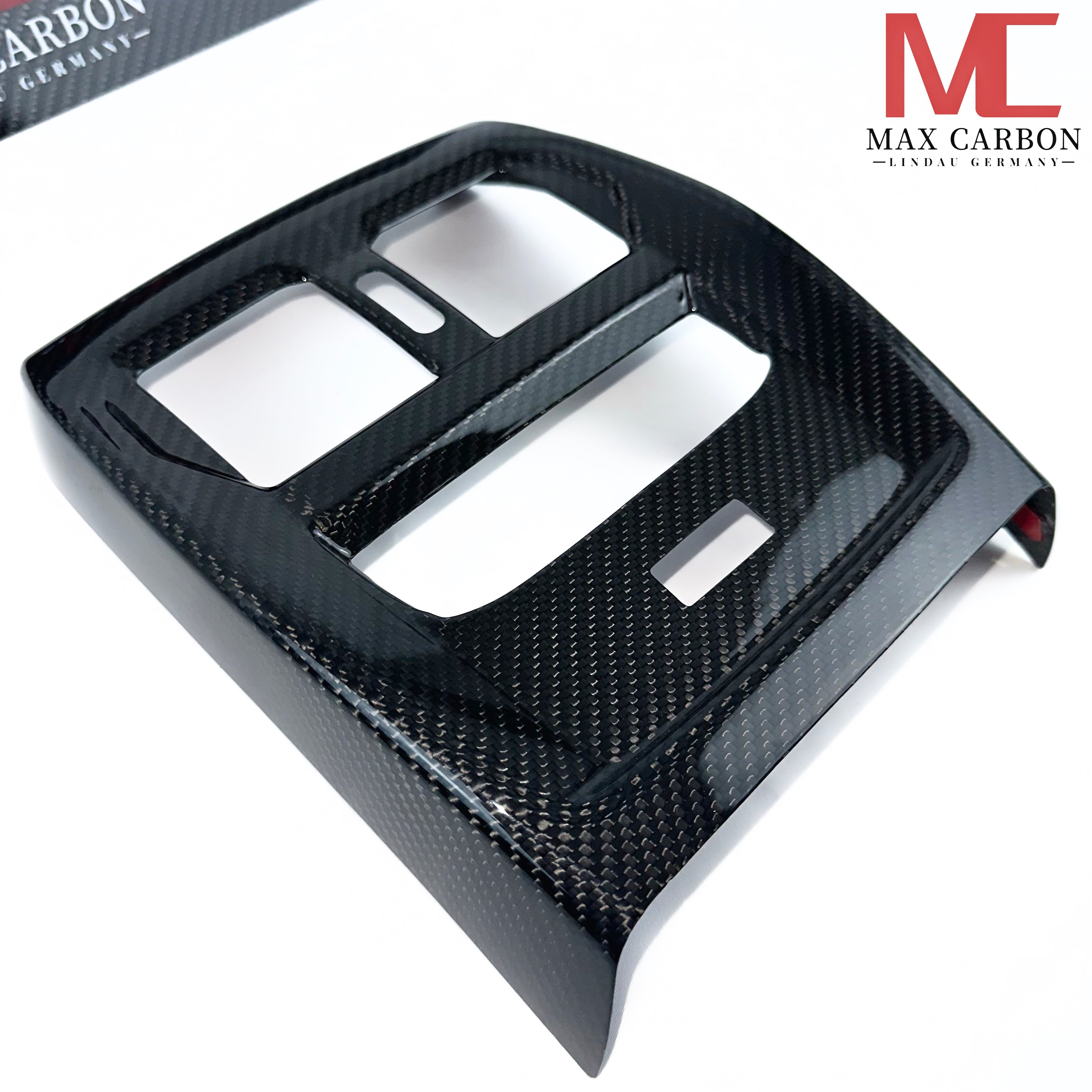Dry Carbon Mittelkonsolen Abdeckung für BMW M3 G80 G81 / M4 G82 G83 / M2 G87 / 2er G42 / 3er G20 G21 / 4er G22 G23 G26