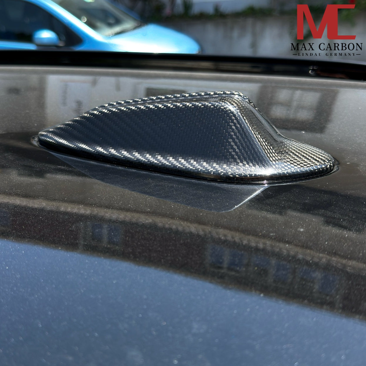 Dry Carbon "Shark Fin" Antennen Cover passend für BMW 3er G20 4er G22 2er G42 M2 G87 M3 G80 M4 G82