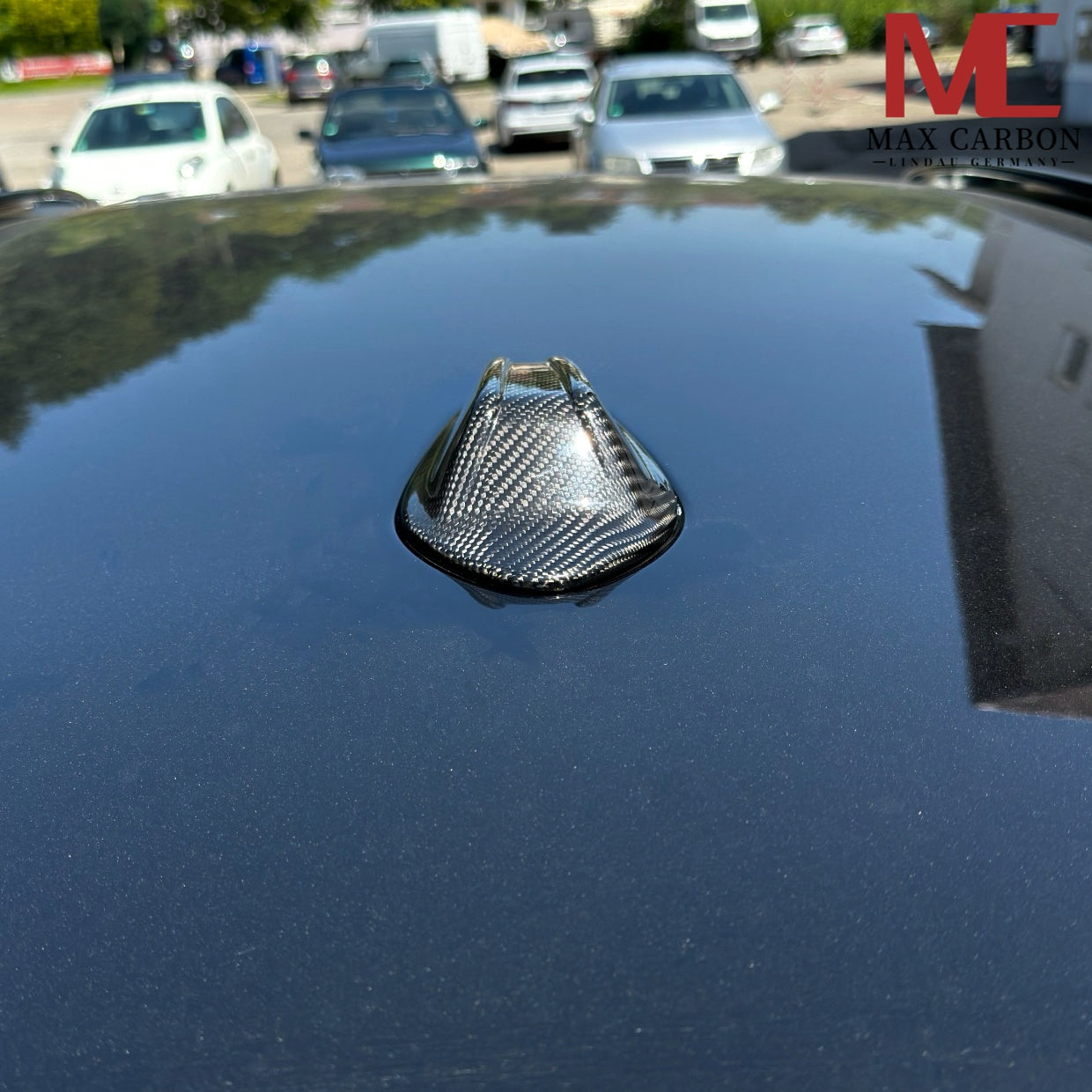 Dry Carbon "Shark Fin" Antennen Cover passend für BMW 3er G20 4er G22 2er G42 M2 G87 M3 G80 M4 G82