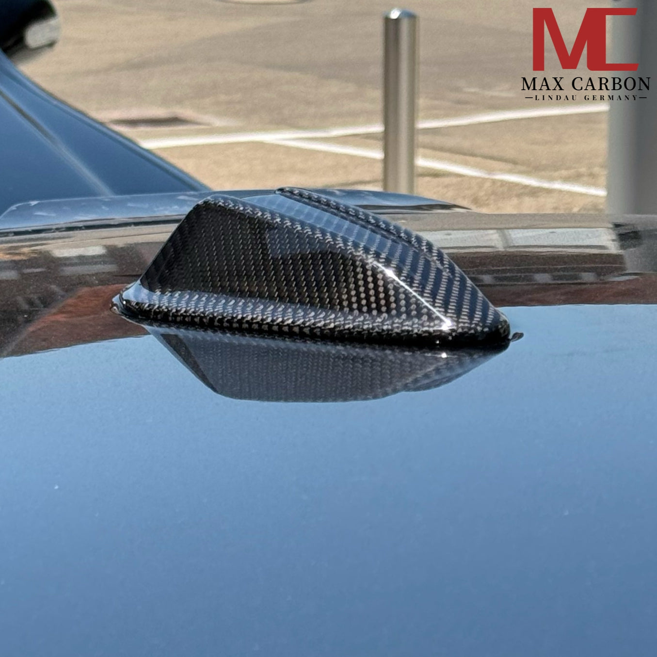 Dry Carbon "Shark Fin" Antennen Cover für BMW 3er G21 M3 G81 G01 G02 G05 G06 G07 F95 F96 F97 F98