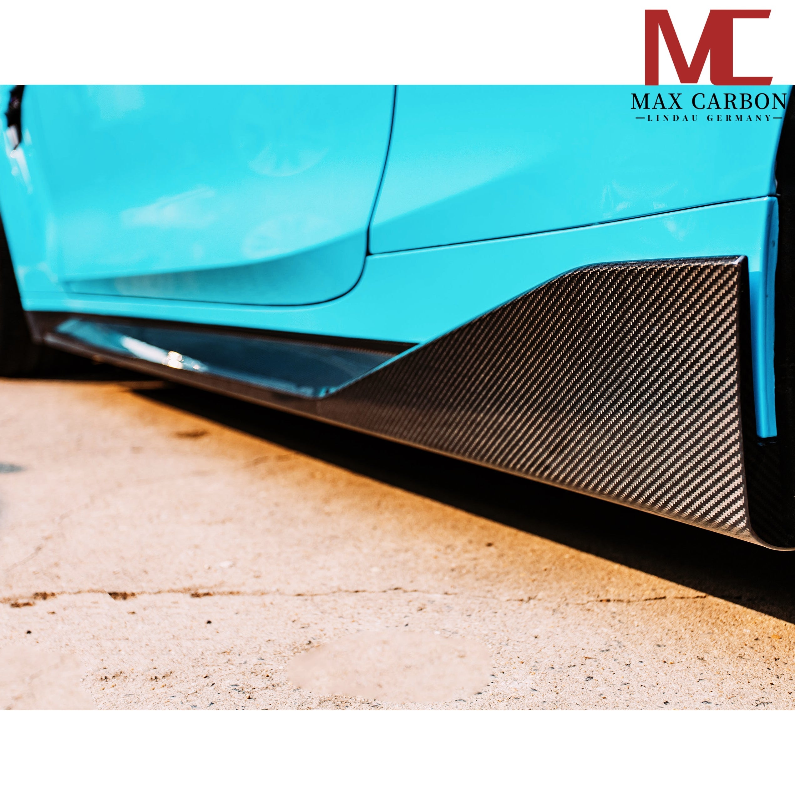 Dry-Carbon Seitenschweller passend für BMW M4 G82 / G83 – Aggressive Seitenlinie