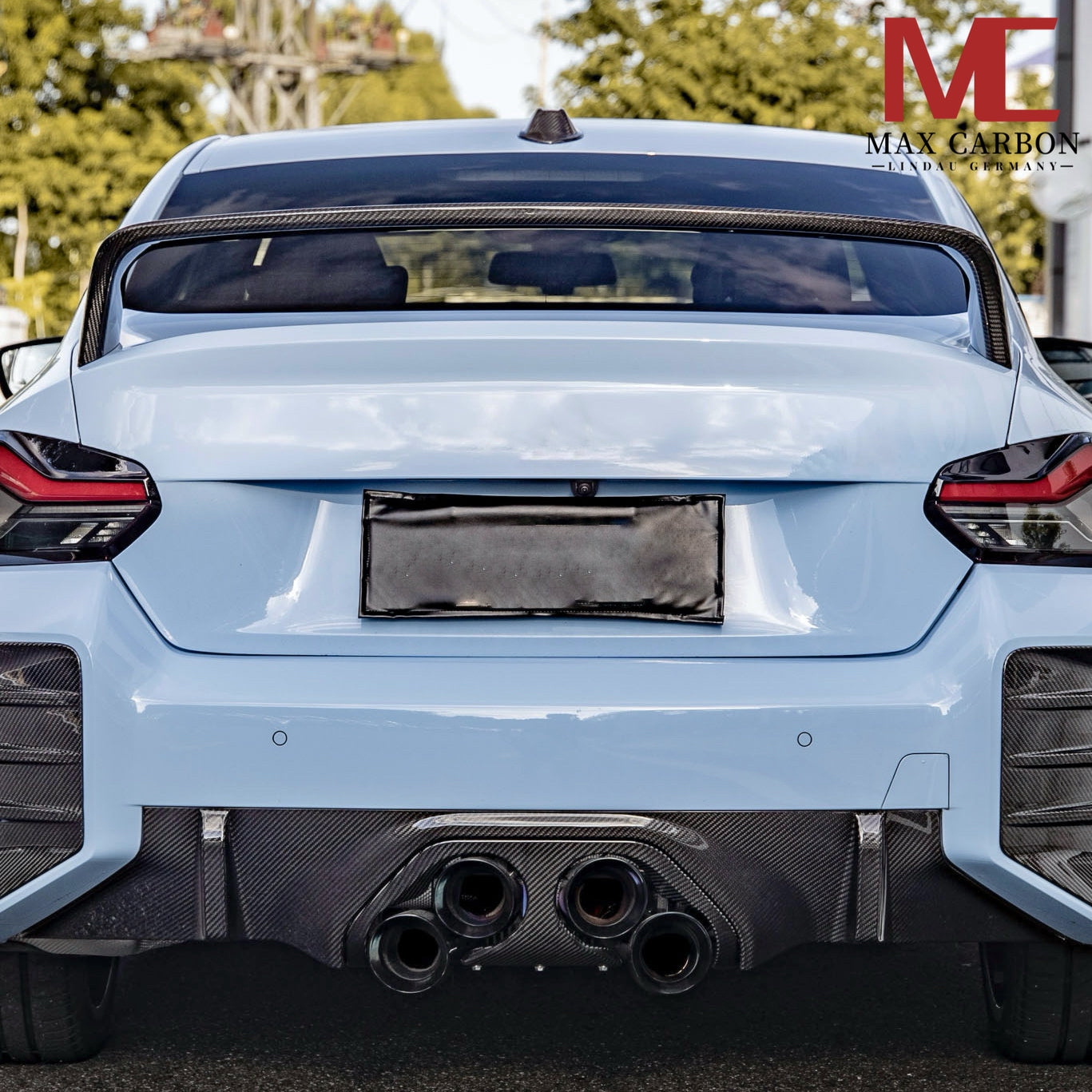 Dry-Carbon Heckflügel Aufsatz passend für BMW M2 G87 & 2er G42 M240i – sportlichere Heckoptik