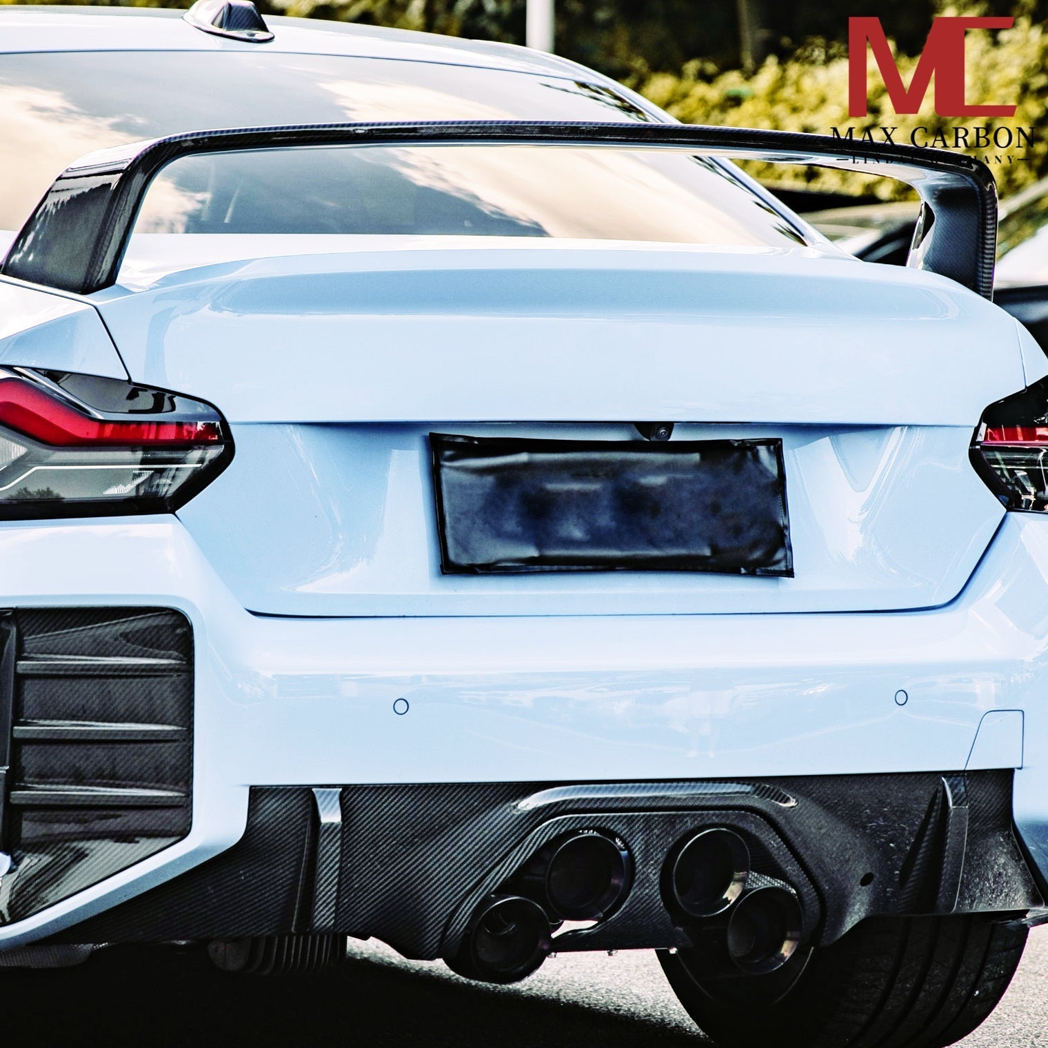 Dry Carbon Heckflügel Aufsatz für BMW M2 G87 / 2er G42 M240i