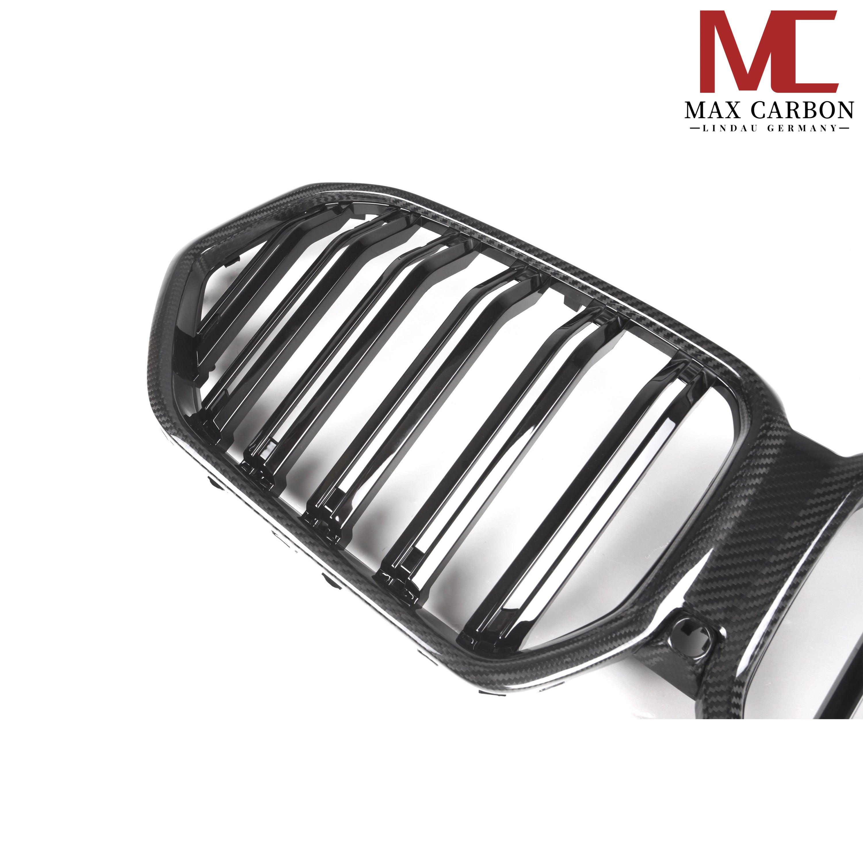 Dry Carbon Kühlergrill Nieren für BMW X6M F96 X6 G06 Pre-LCI