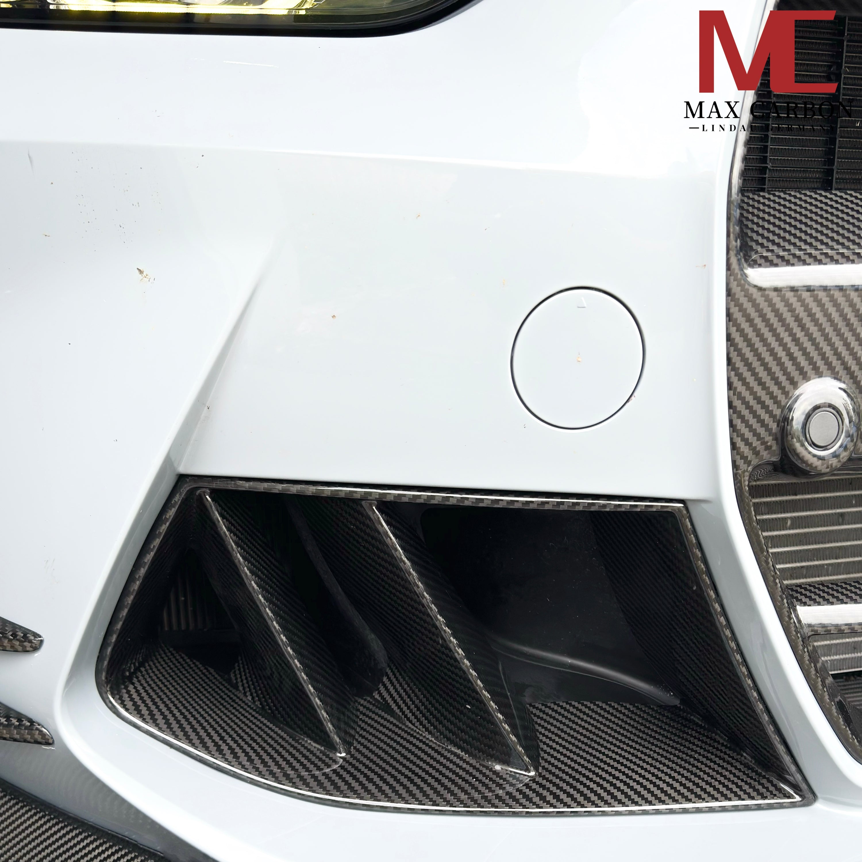 Dry-Carbon Lufteinlässe Front VR passend für BMW M3 G80 / G81 / M4 G82 / G83 – Sportive Front-Belüftung