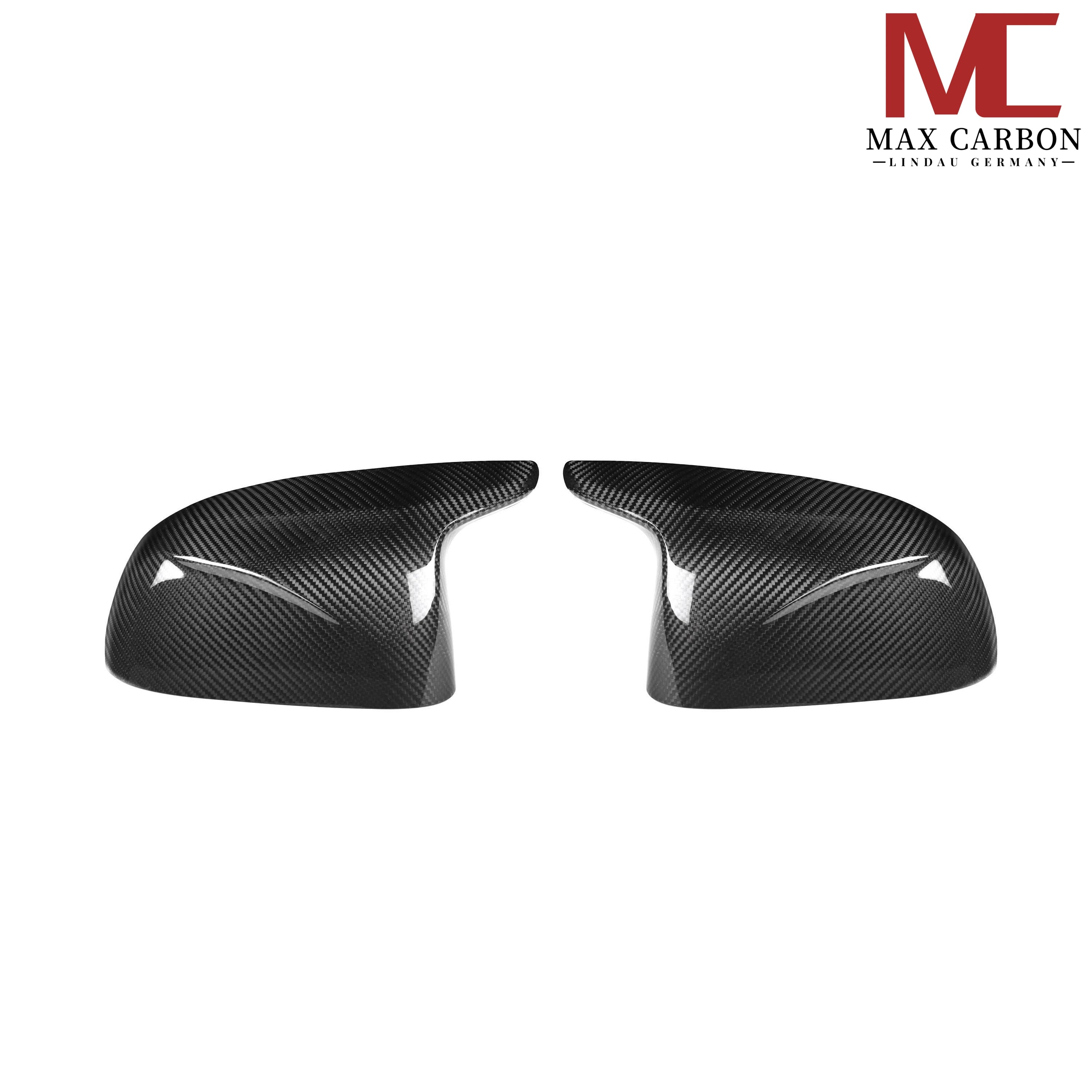 Dry-Carbon Spiegelkappen passend für BMW X3M / X4M / X5M / X6M – Performance Look
