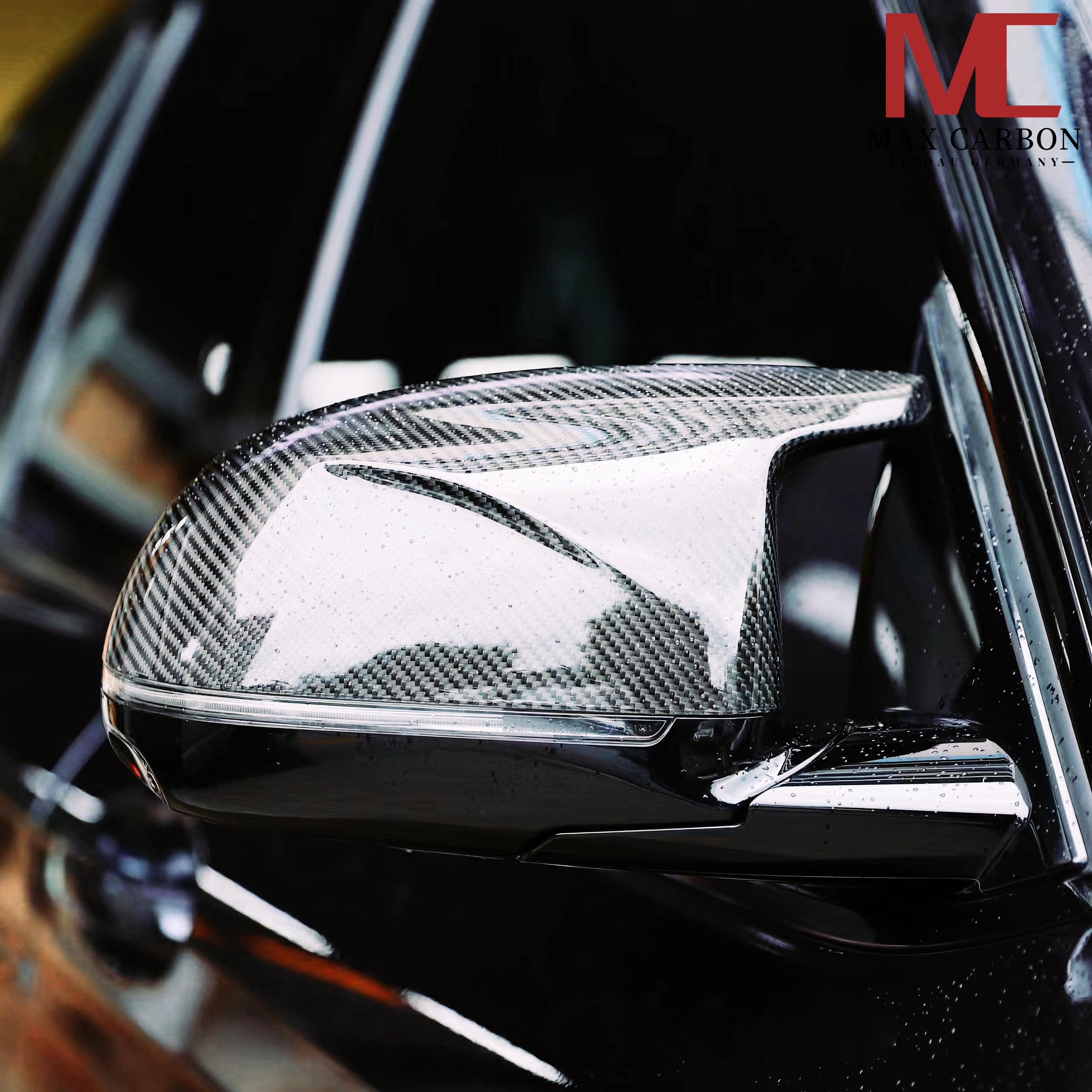 Dry-Carbon Spiegelkappen passend für BMW X3M / X4M / X5M / X6M – Performance Look