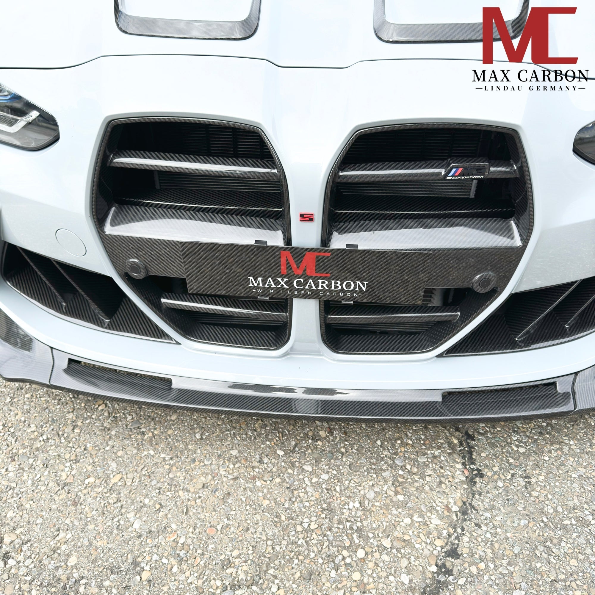 Dry Carbon Grill Abdeckung für BMW M2 G87 M3 G80 G81 M4 G82 G83