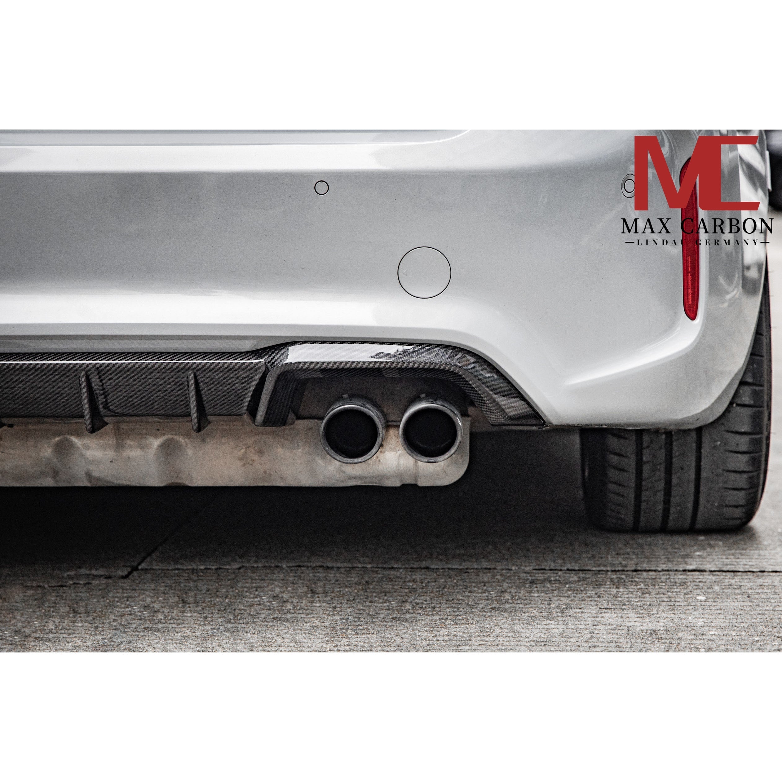 Dry Carbon Heckdiffusor für BMW M2 F87 + M2 Competition