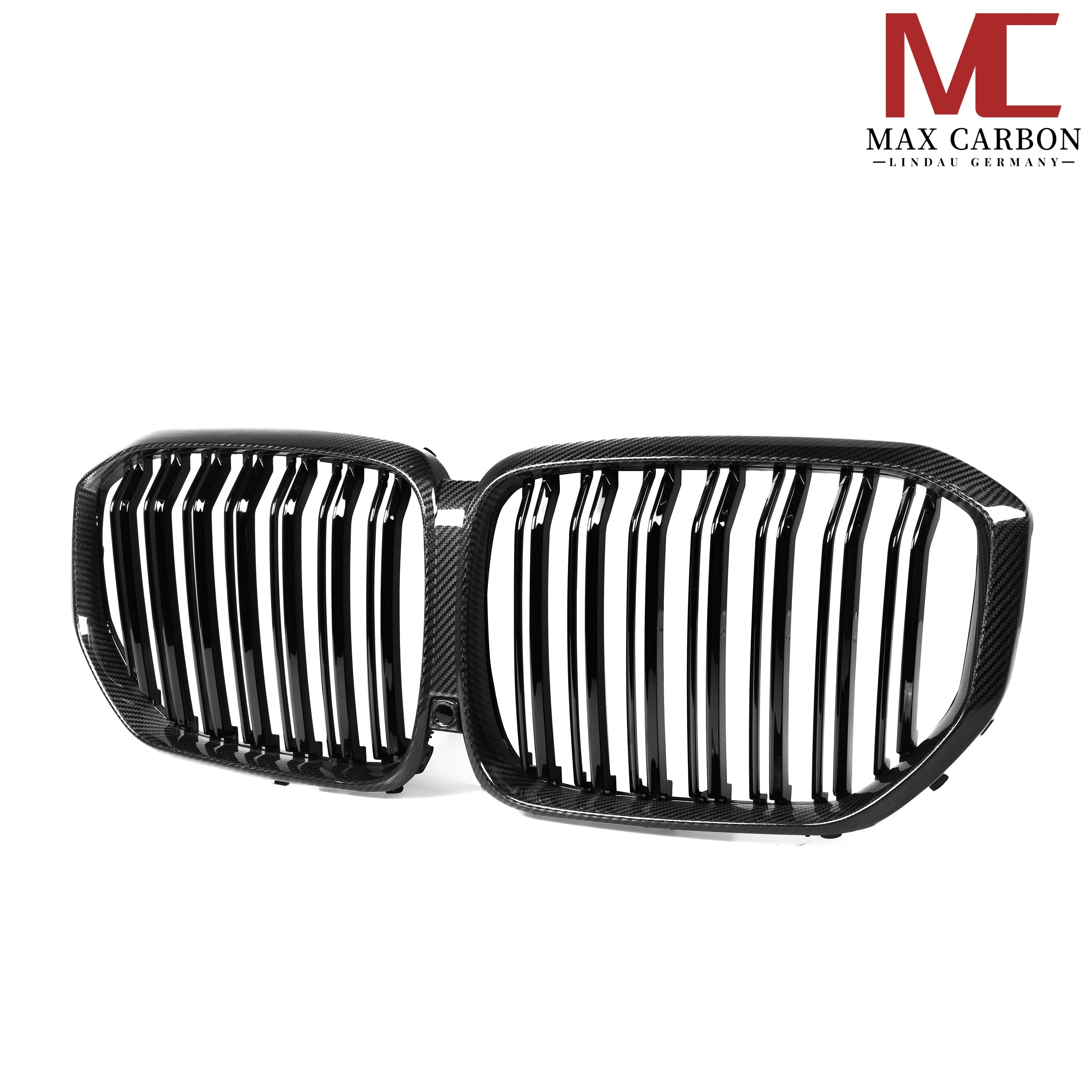Dry-Carbon Kühlergrill Nieren passend für BMW X5M F95 / X5 G05 Pre-LCI – Front Design