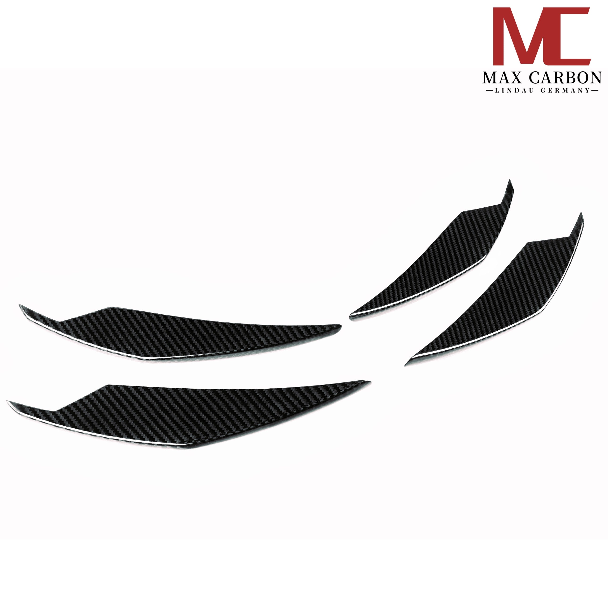Dry-Carbon Front Canards VAC passend für BMW M3 G80 / G81 / M4 G82 / G83 – Front-Flügel mit Aero-Design