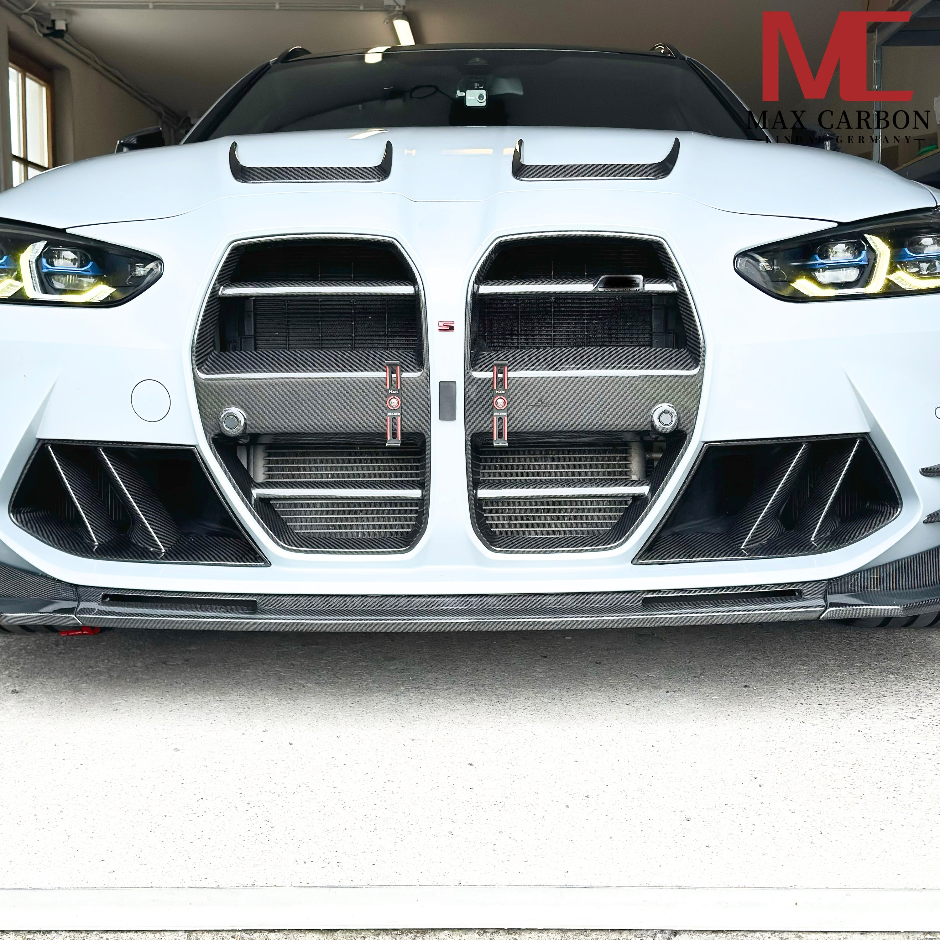 Dry-Carbon Lufteinlässe Front VR passend für BMW M3 G80 / G81 / M4 G82 / G83 – Sportive Front-Belüftung