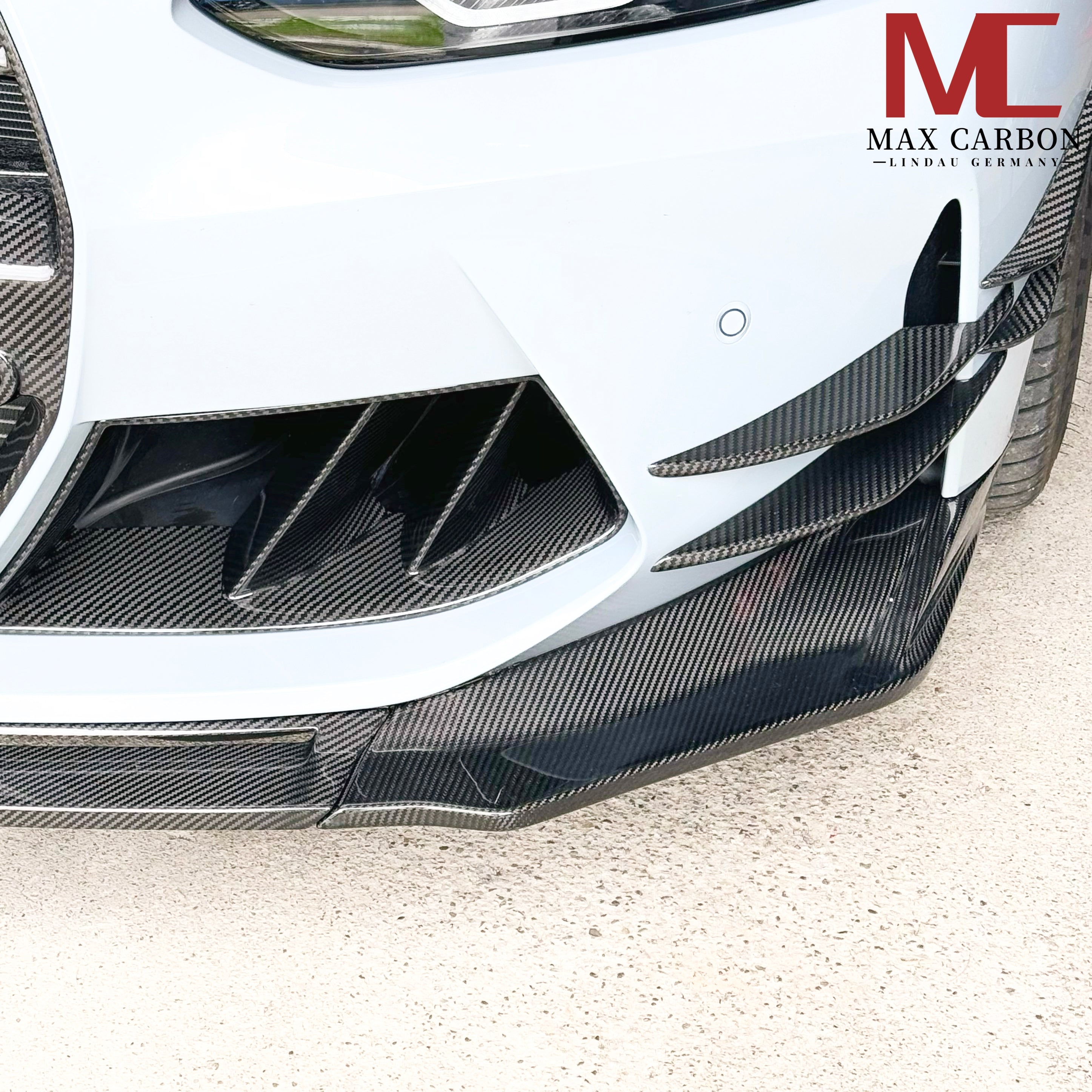 Dry-Carbon Lufteinlässe Front VR passend für BMW M3 G80 / G81 / M4 G82 / G83 – Sportive Front-Belüftung