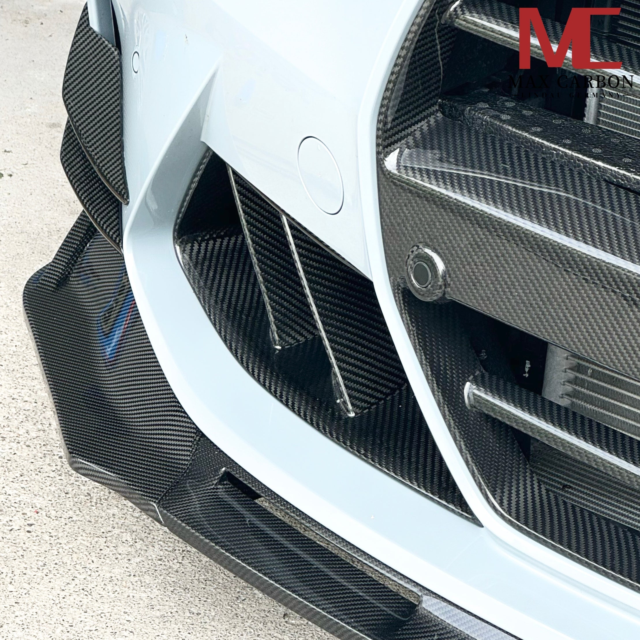 Dry-Carbon Lufteinlässe Front VR passend für BMW M3 G80 / G81 / M4 G82 / G83 – Sportive Front-Belüftung
