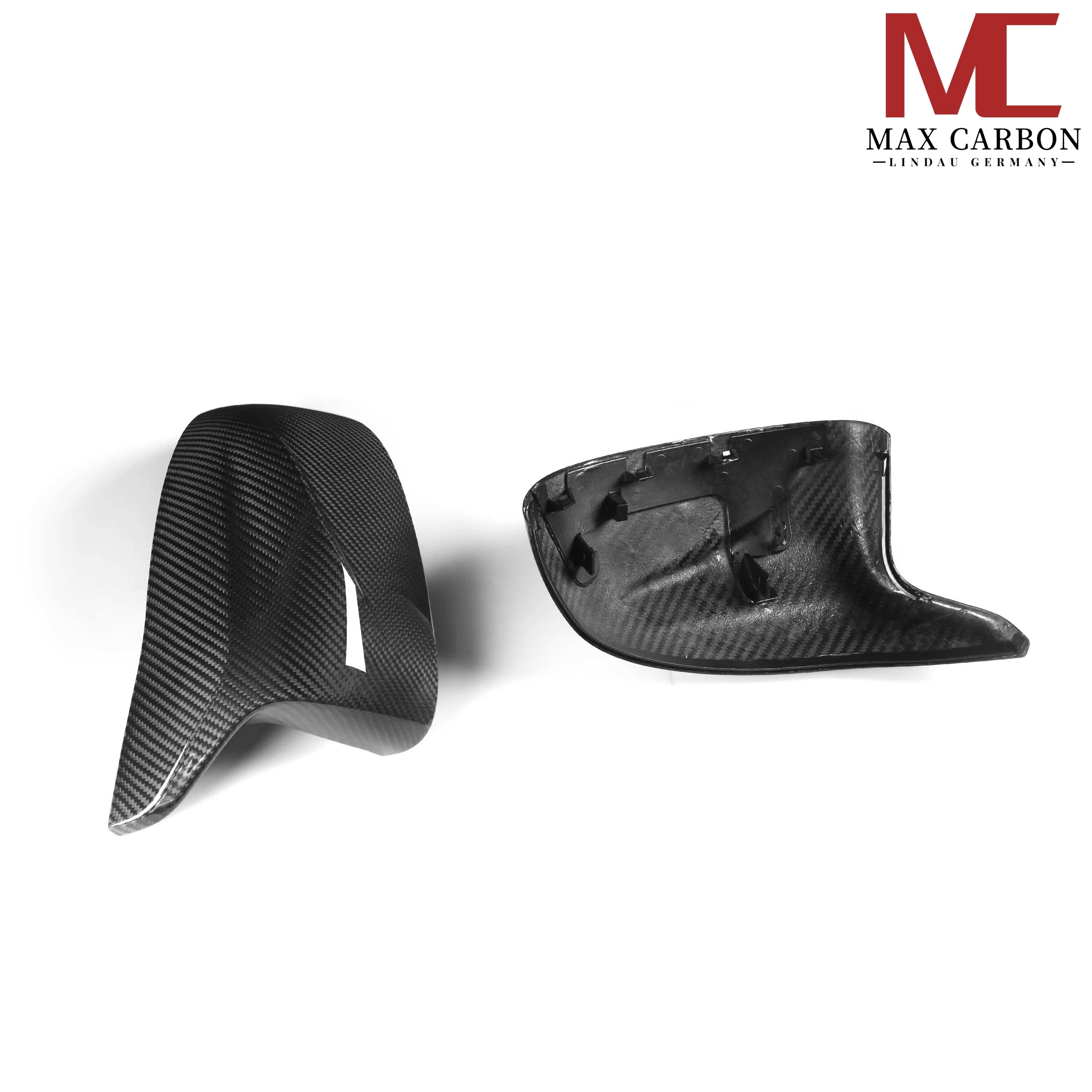 Dry-Carbon Spiegelkappen passend für BMW X3M / X4M / X5M / X6M – Performance Look