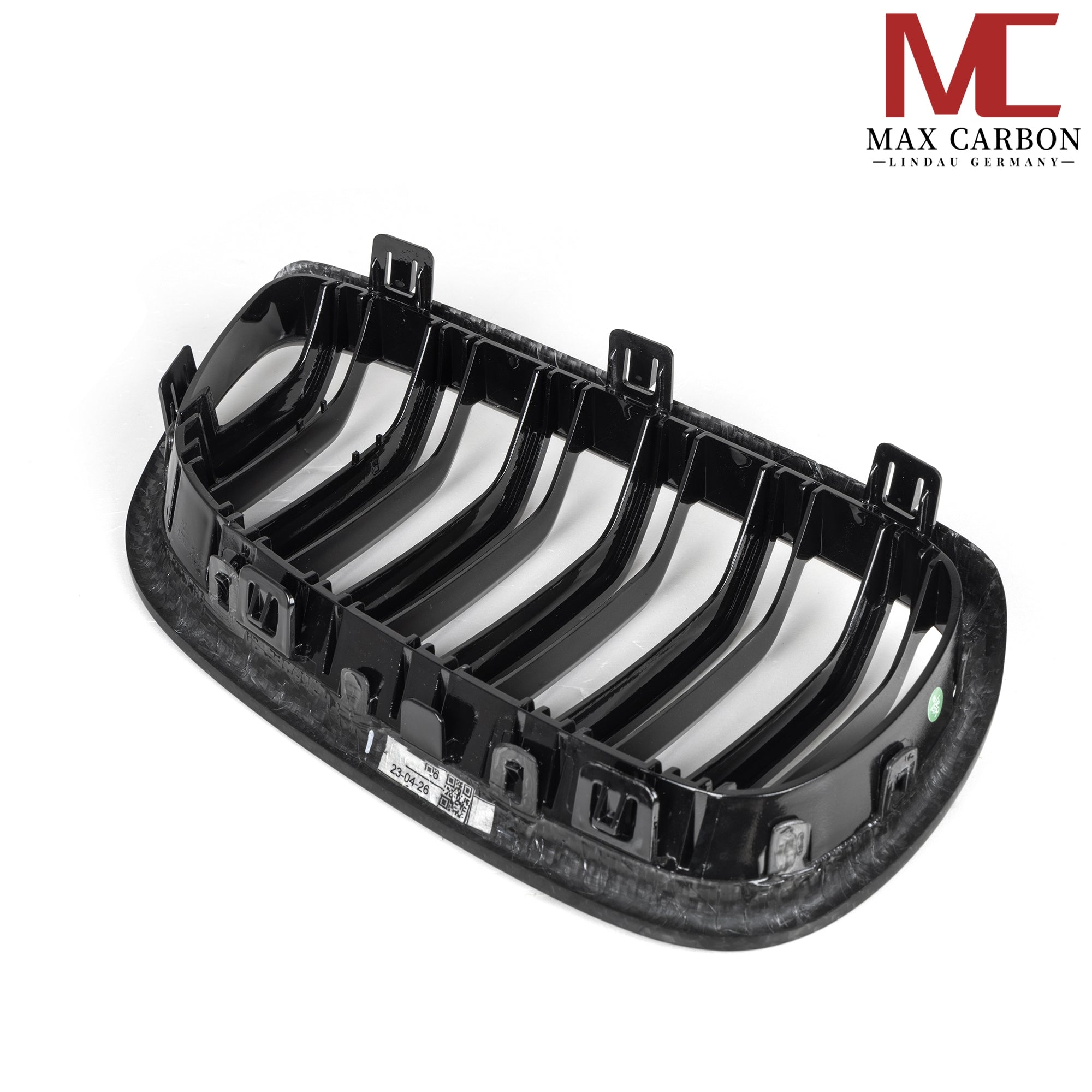 Dry-Carbon Kühlergrill-Satz passend für BMW M3 E90 E92 E93 – Nieren in Sichtcarbon