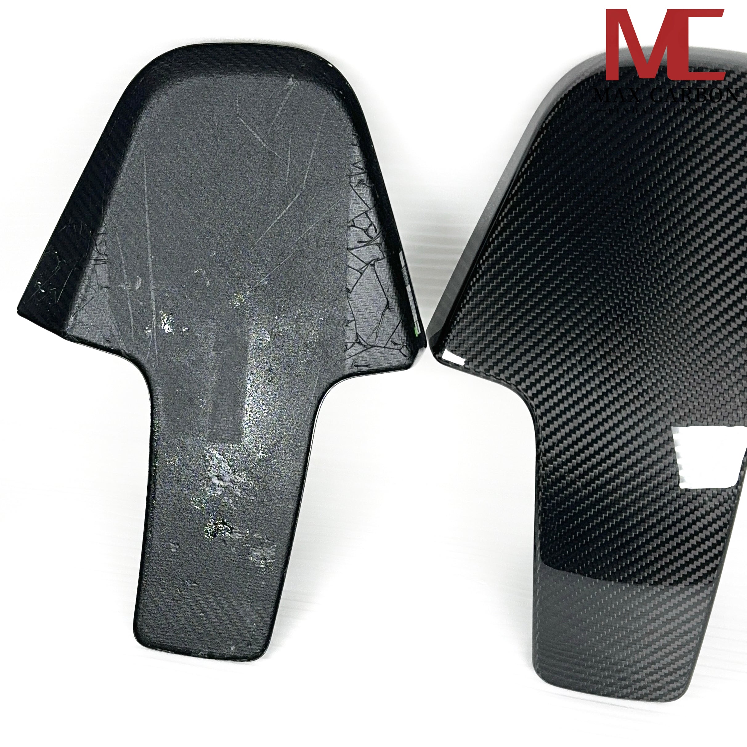 Dry Carbon Kopfstützen Cover für BMW M2 G87 / M3 G80 G81 / M4 G82 G83 / X3M F97 / X4M F98 / M8 F91 F92 F93