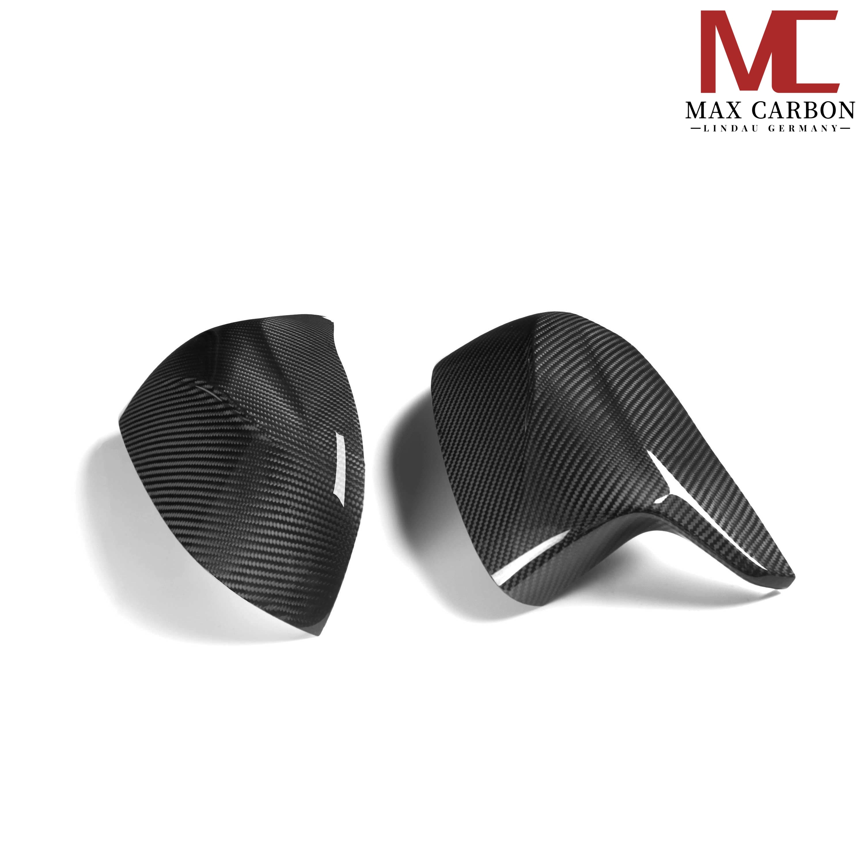 Dry-Carbon Spiegelkappen passend für BMW X3M / X4M / X5M / X6M – Performance Look