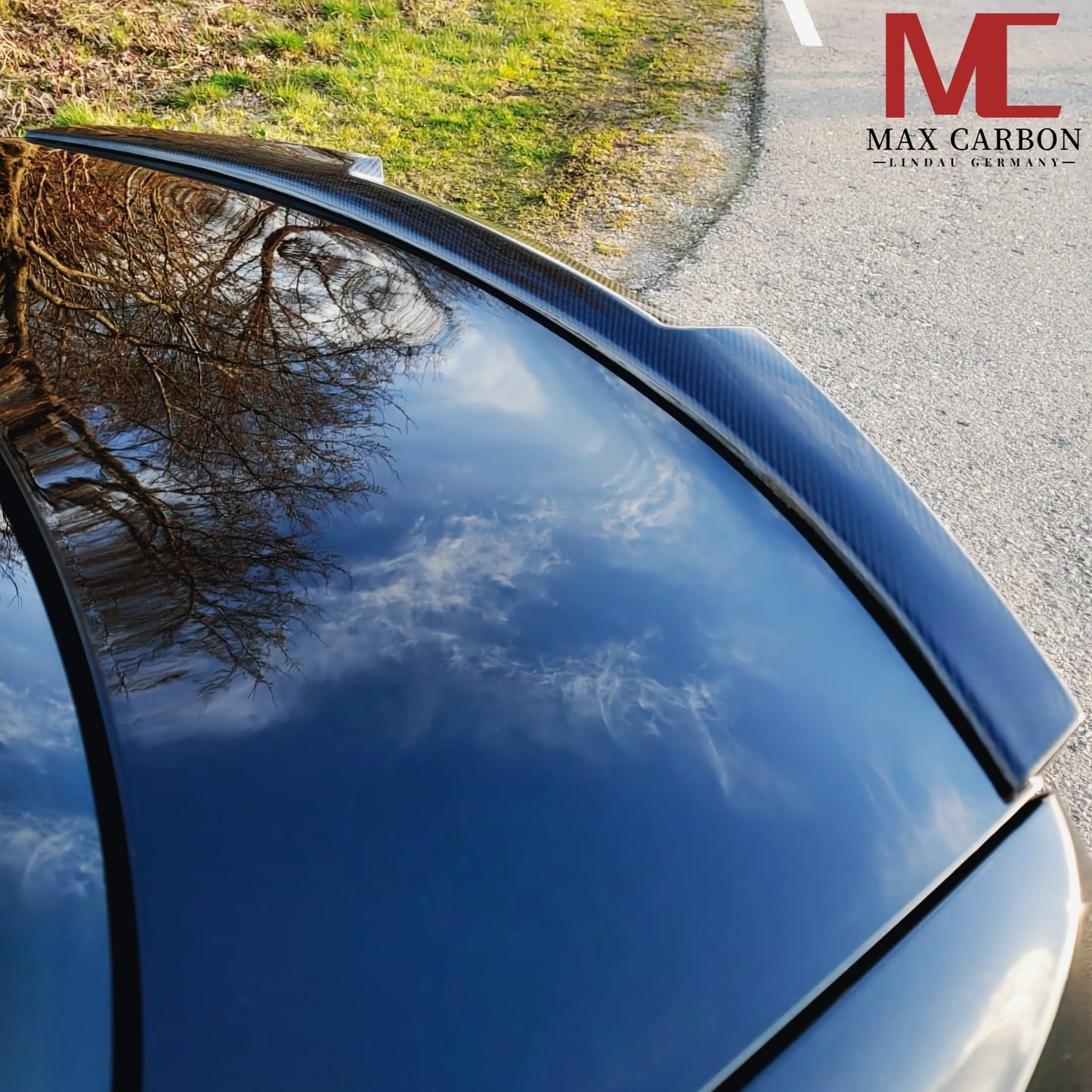 Dry-Carbon Ducktail Heckspoiler passend für BMW M3 E92 & 3er E92 – Abrisskante für den Klassiker