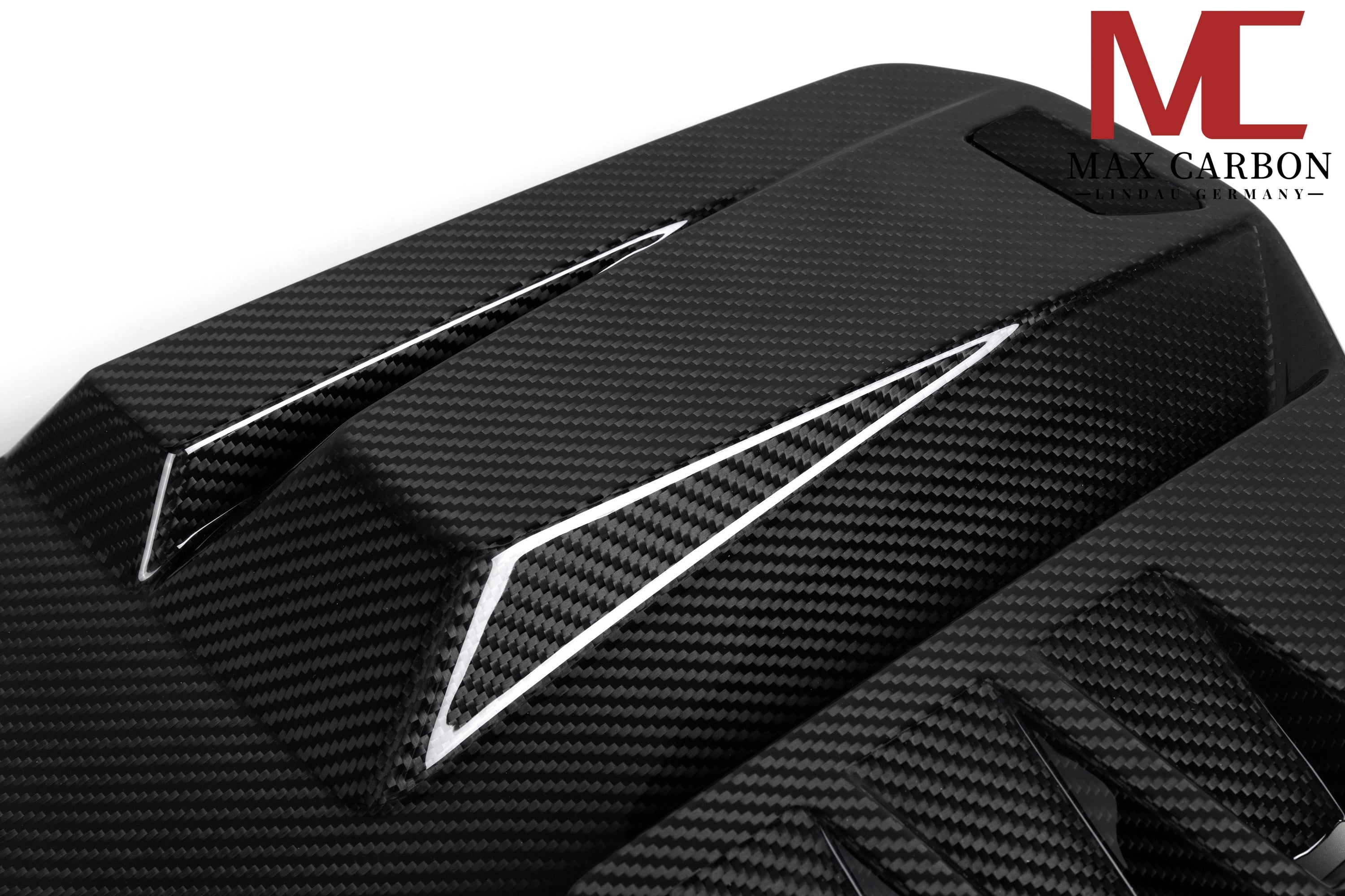 Dry Carbon Motorabdeckung Cover für BMW M2 G87 / M3 G80 G81 / M4 G82 G83