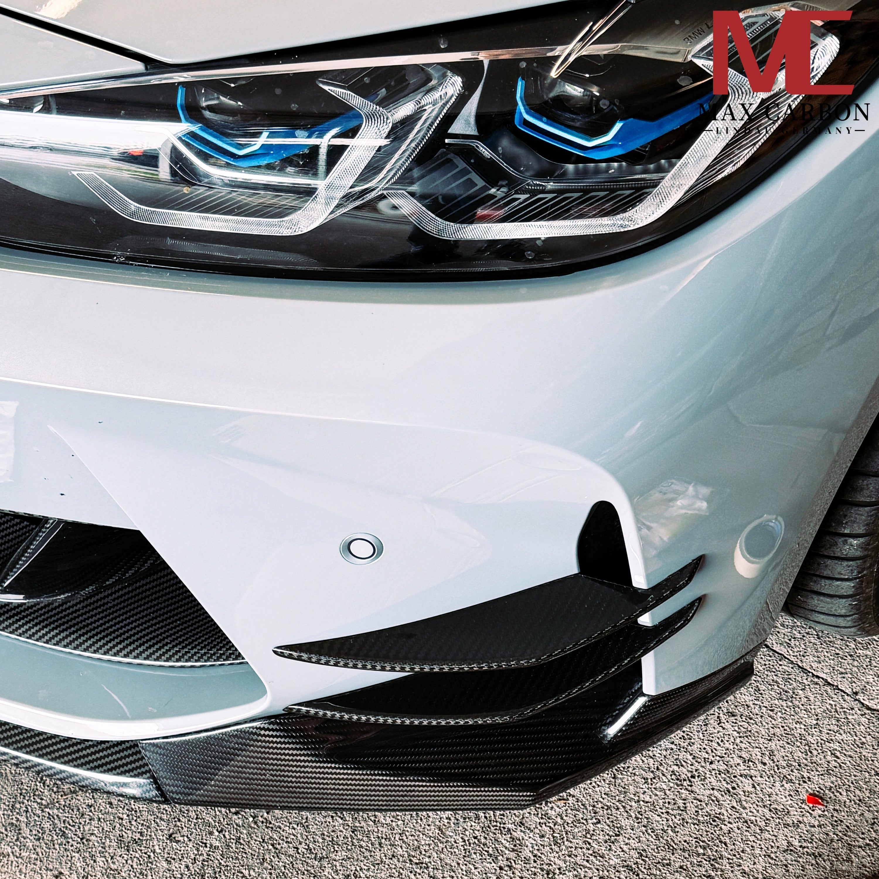 Dry-Carbon Front Canards VAC passend für BMW M3 G80 / G81 / M4 G82 / G83 – Front-Flügel mit Aero-Design