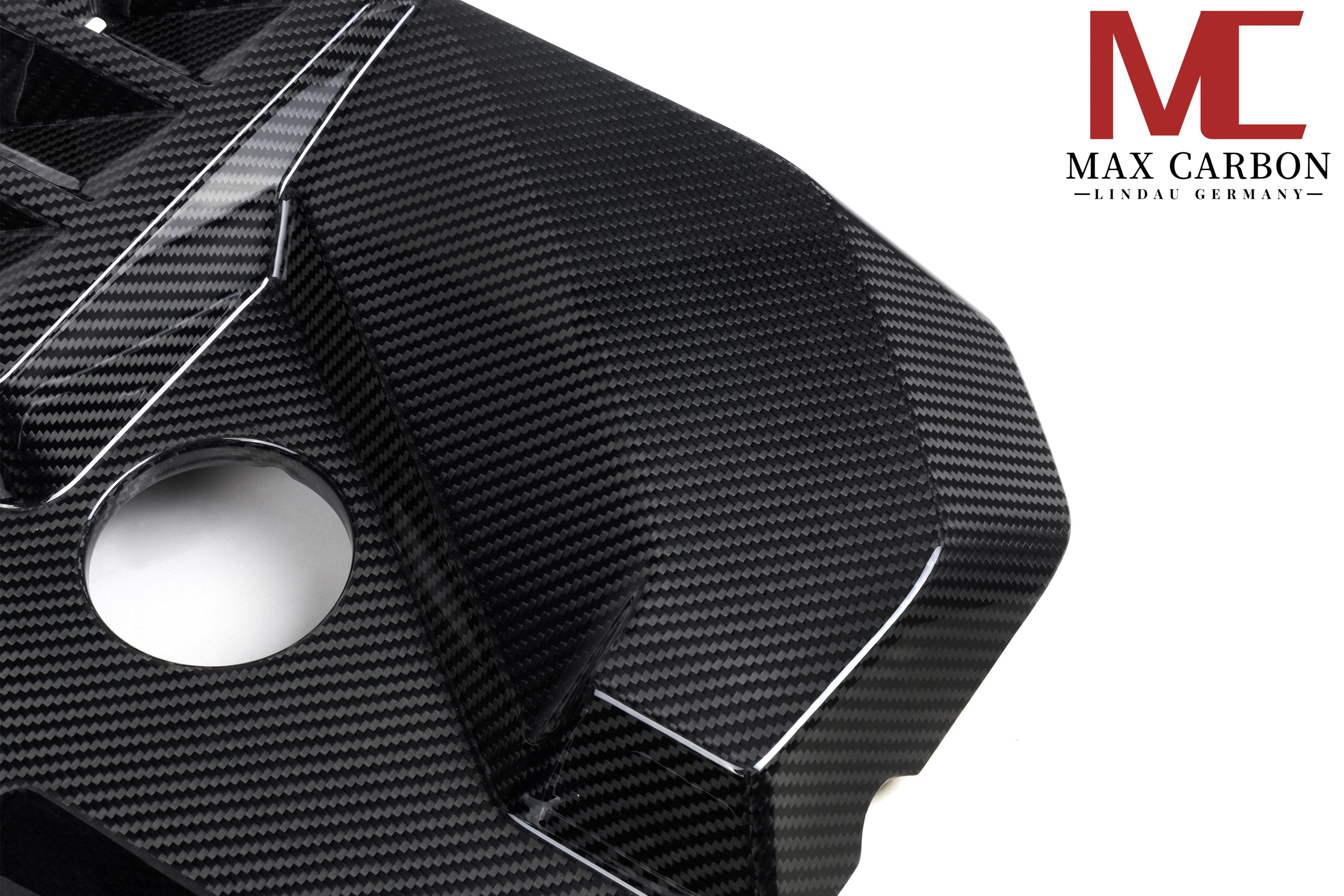 Dry Carbon Motorabdeckung Cover für BMW M2 G87 / M3 G80 G81 / M4 G82 G83