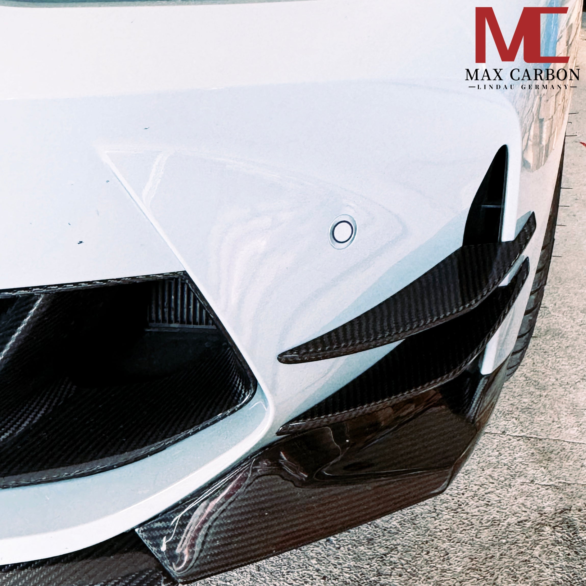 Dry-Carbon Front Canards VAC passend für BMW M3 G80 / G81 / M4 G82 / G83 – Front-Flügel mit Aero-Design