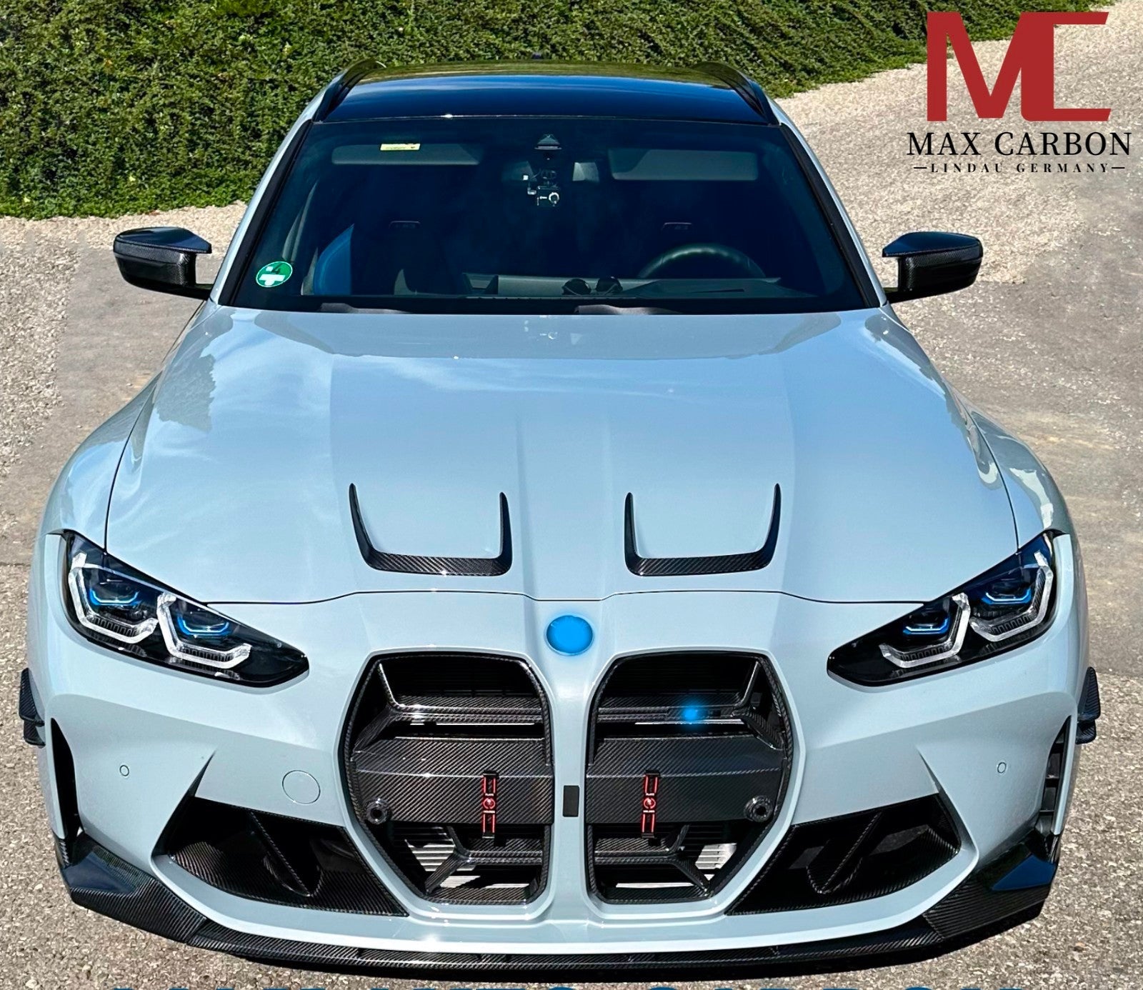 Carbon Frontlippe im Splitter-Style passend für BMW M3/M4 G80-G83 (TTG), Echtcarbon - Getsdowned