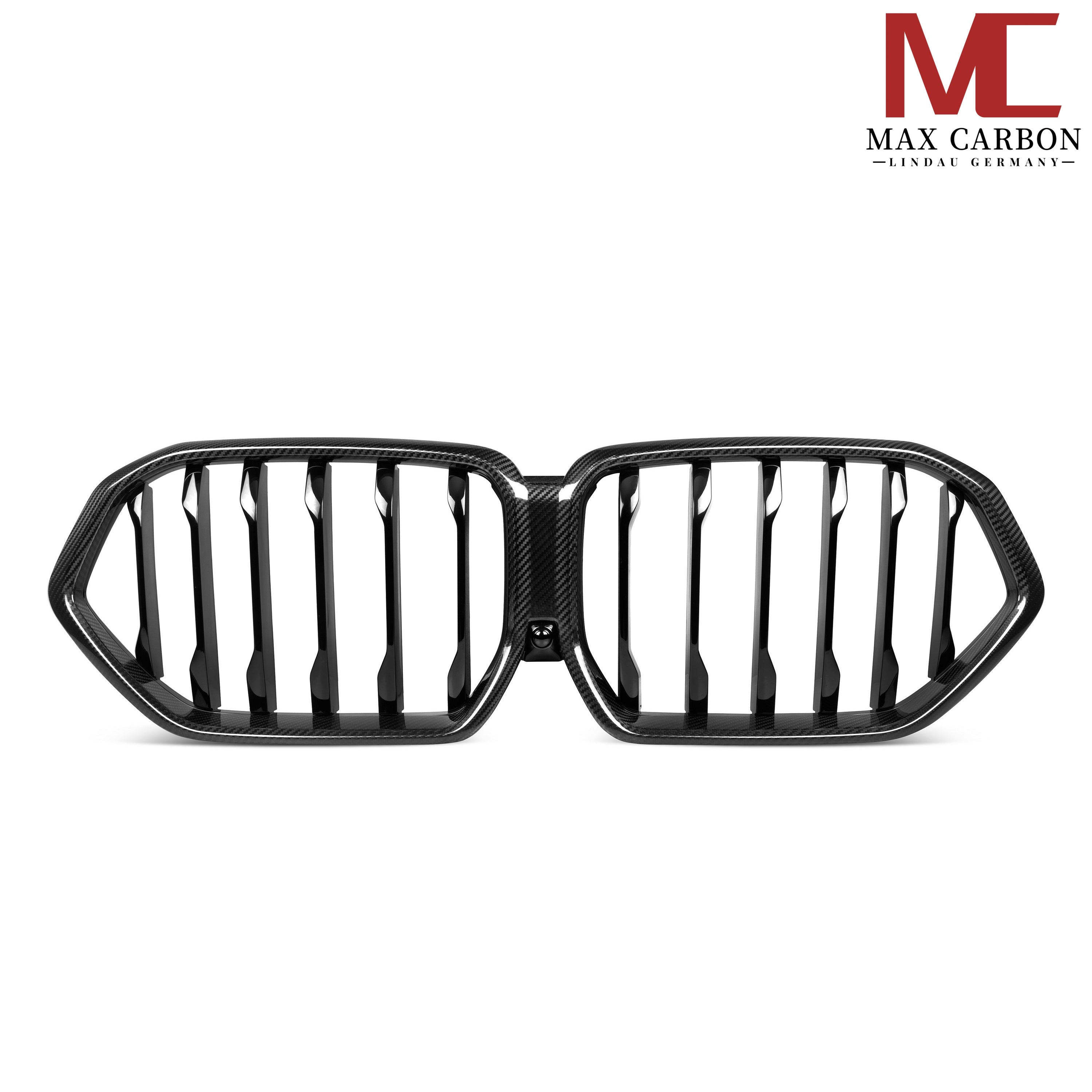 Dry Carbon Kühlergrill Nieren für BMW X6M F96 X6 G06 Pre-LCI