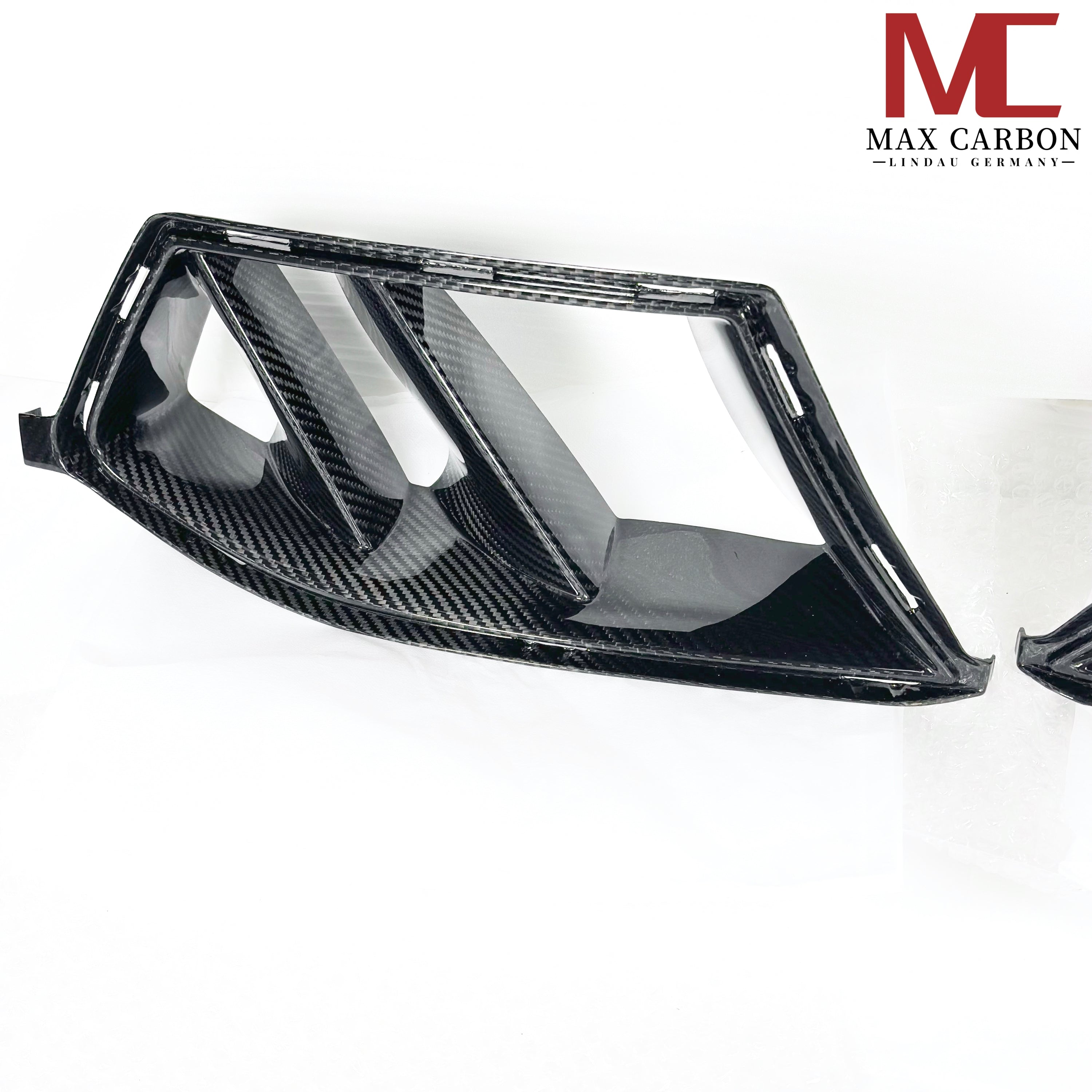 Dry-Carbon Lufteinlässe Front VR passend für BMW M3 G80 / G81 / M4 G82 / G83 – Sportive Front-Belüftung