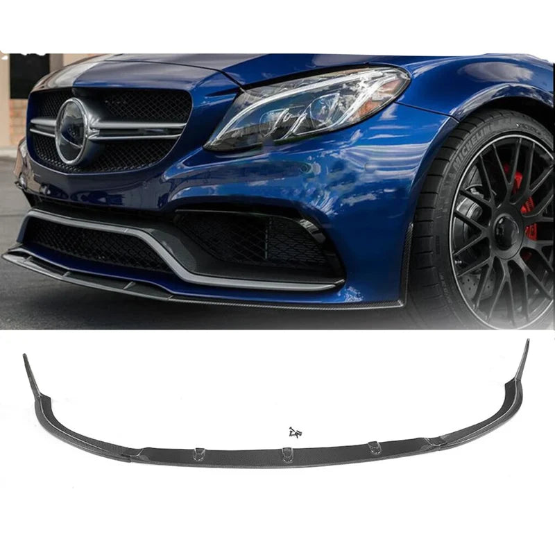 Carbon Fiber Frontspoiler v2 passend für Mercedes W205 C63