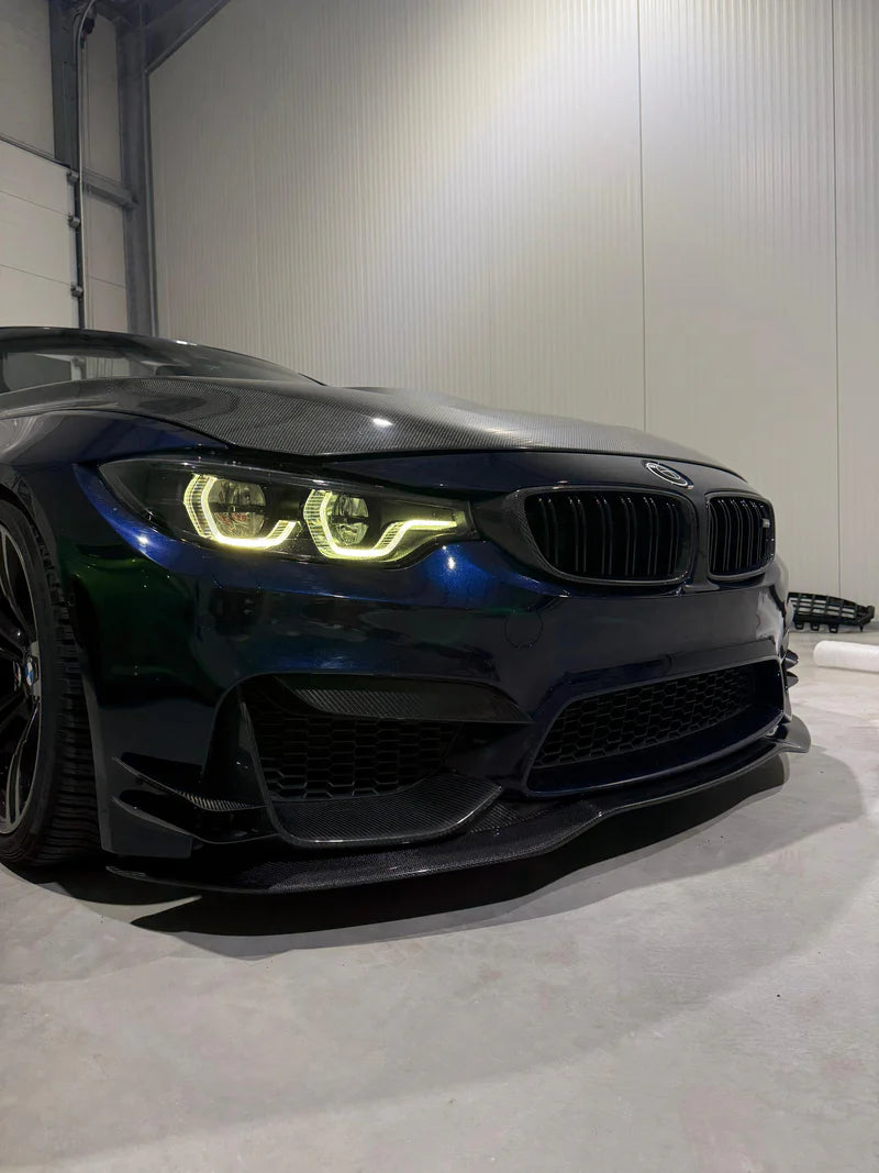 Carbon Fiber Front Spoiler V2 passend für BMW M3 F80 M4 F82 & F83