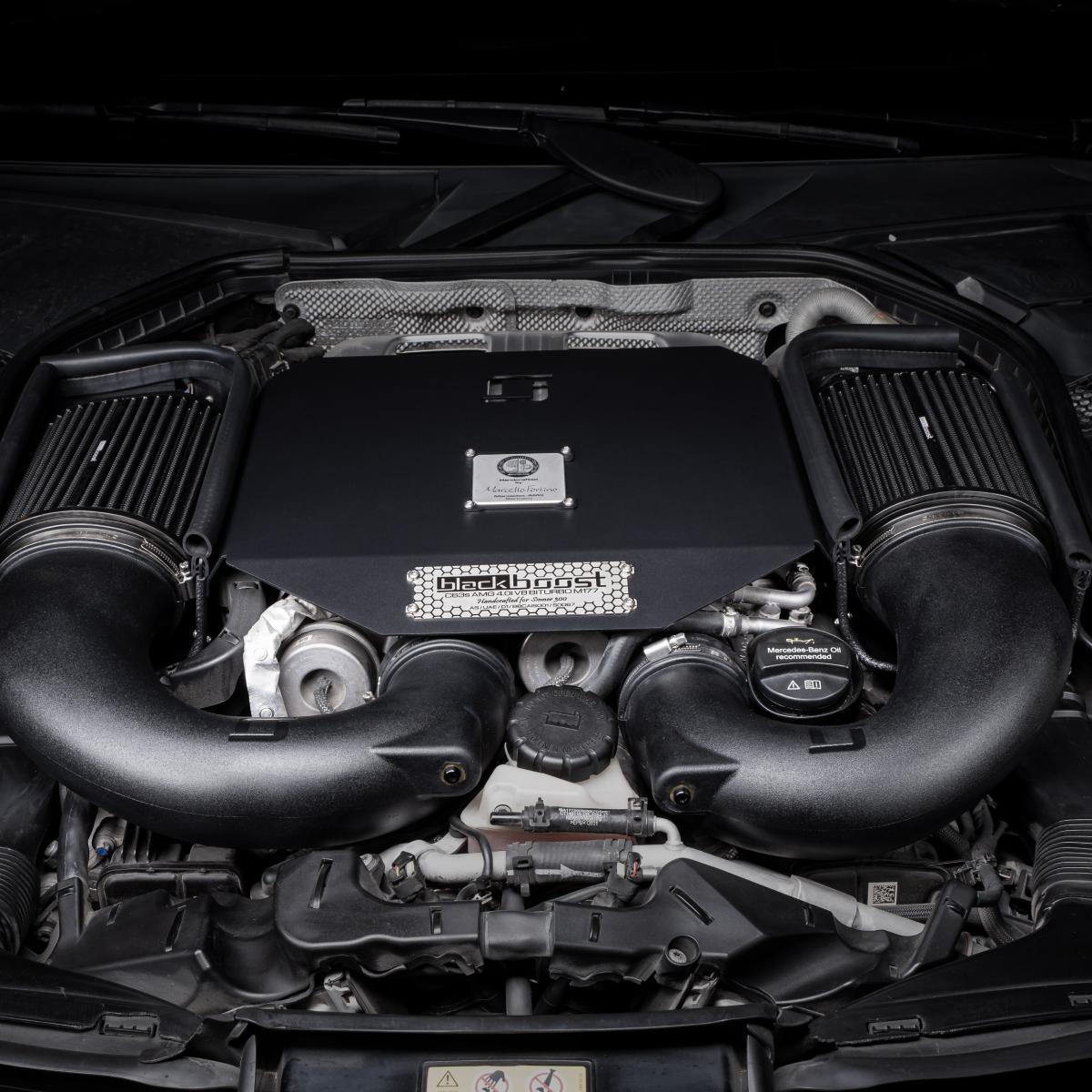 Black Boost Ansaugung passend für Mercedes-AMG C63/GLC63/S560