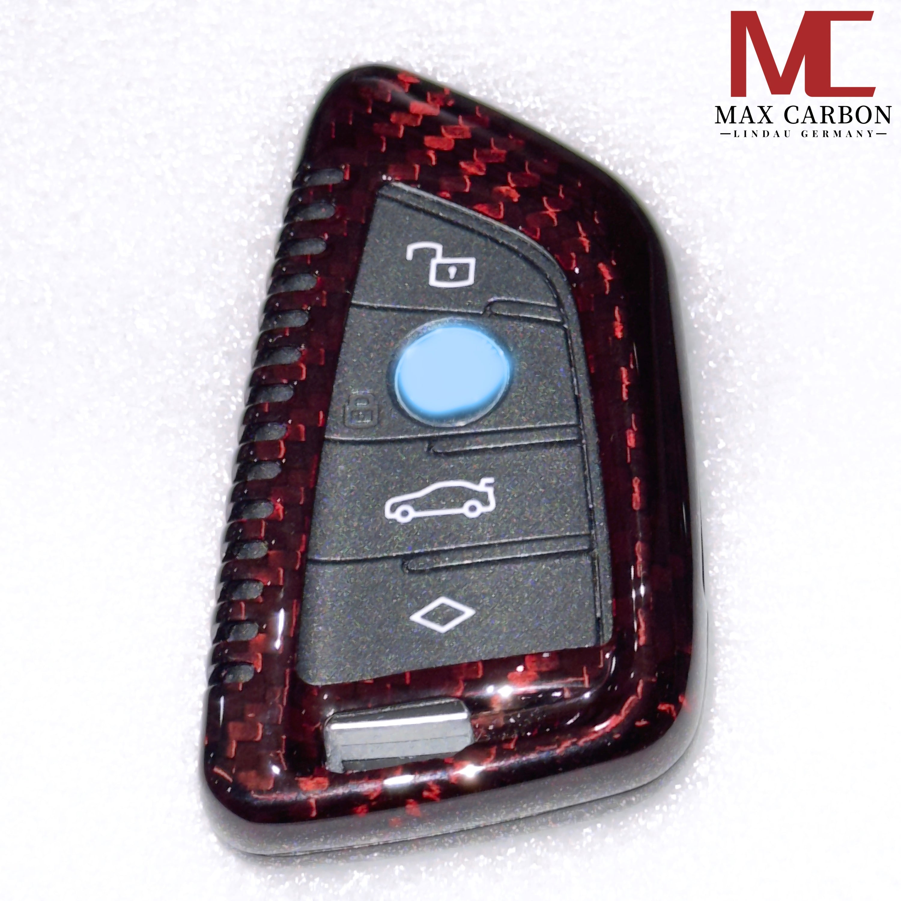 Dry-Carbon Schlüssel Cover passend für BMW und BMW M – Carbon im Detail