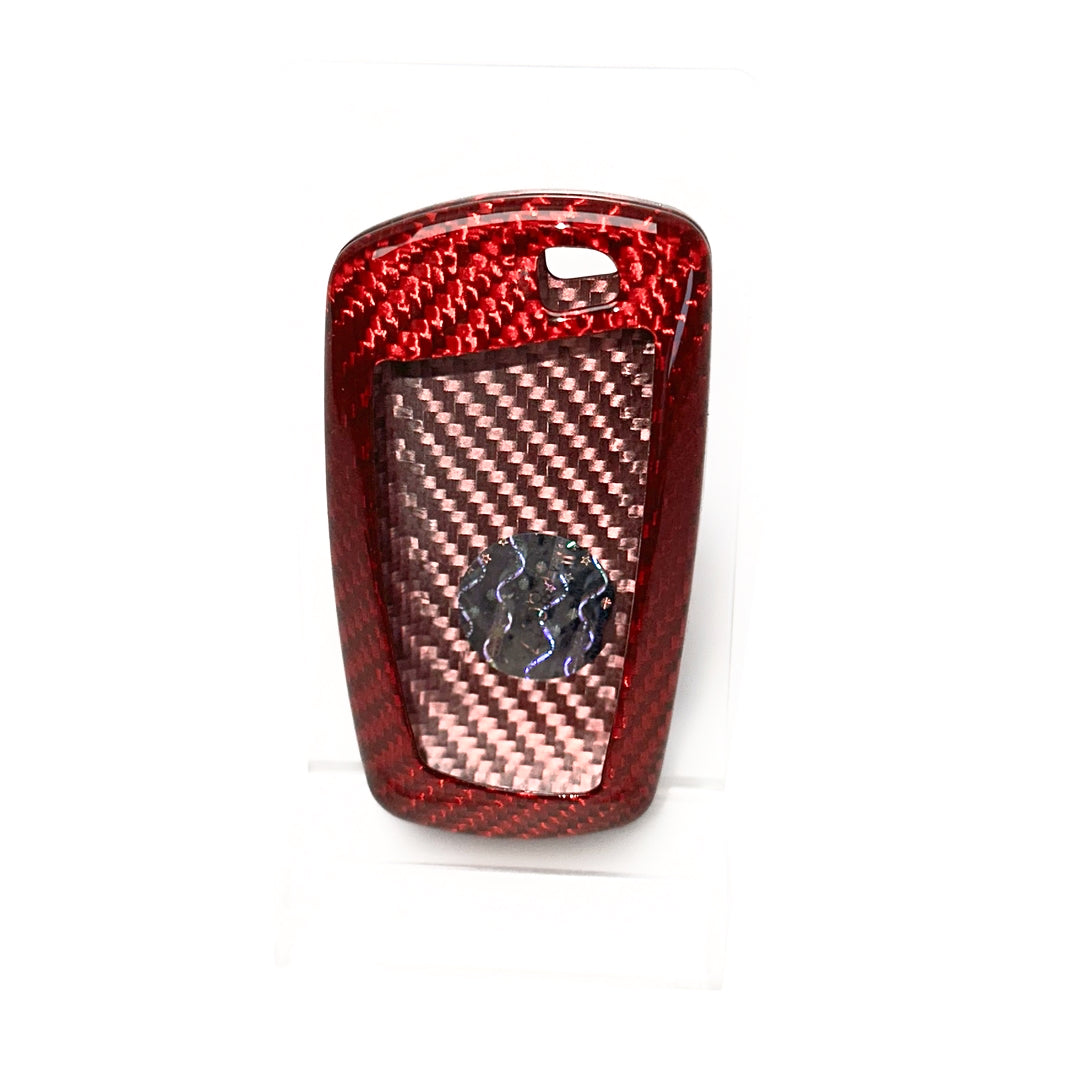 MAX CARBON Premium Schlüssel Cover Hülle Etui Abdeckung für BMW 1er 2er 3er 4er 5er 6er 7er M2 M3 M4 M135i M140i M235i M240i X1 X3 X4 X5 X6