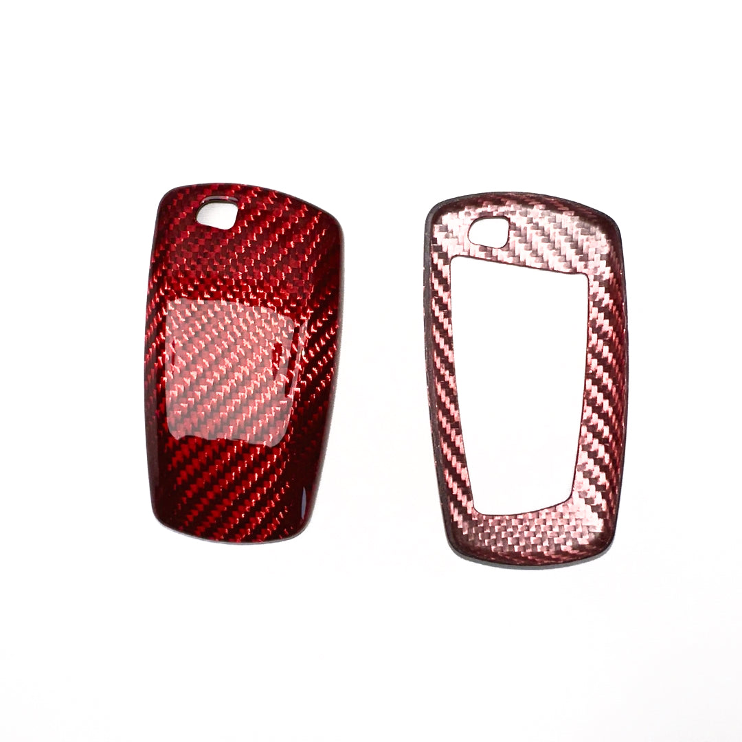 MAX CARBON Premium Schlüssel Cover Hülle Etui Abdeckung für BMW 1er 2er 3er 4er 5er 6er 7er M2 M3 M4 M135i M140i M235i M240i X1 X3 X4 X5 X6