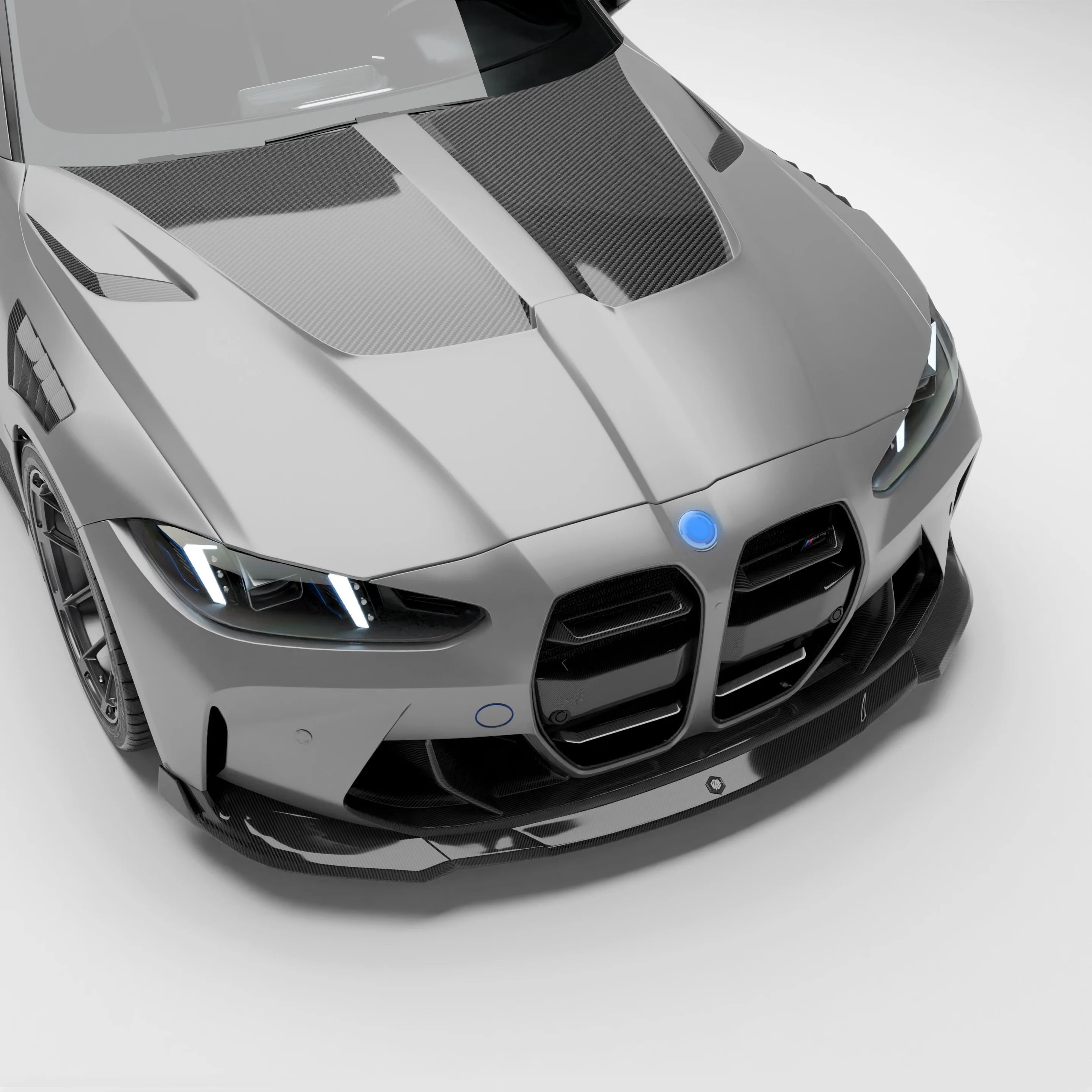 Dry-Carbon Sport Motorhaube passend für BMW M3/M4 G80-G83 – ultraleicht & Premium-Carbon