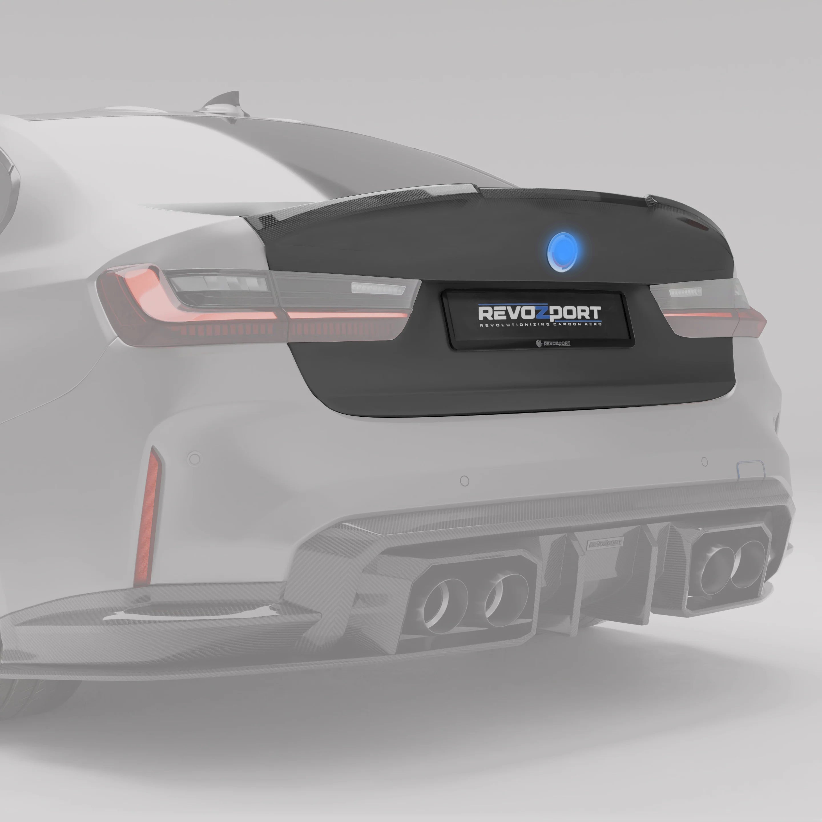 Carbon Heckklappe mit TÜV-Eintragung passend für BMW M3 G80 und 3er G20, Echtcarbon - Getsdowned
