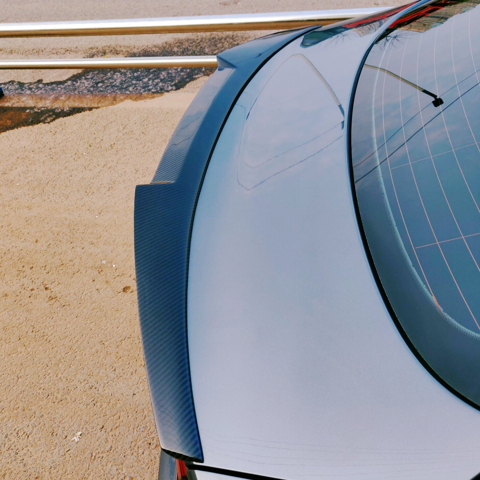 Dry Carbon Heck Spoiler "Ducktail" für Audi A6 S6 RS6 Limousine C8