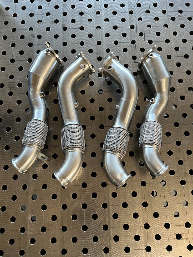 MH-Pipes High-Flow Downpipes passend für McLaren 720S / 765LT