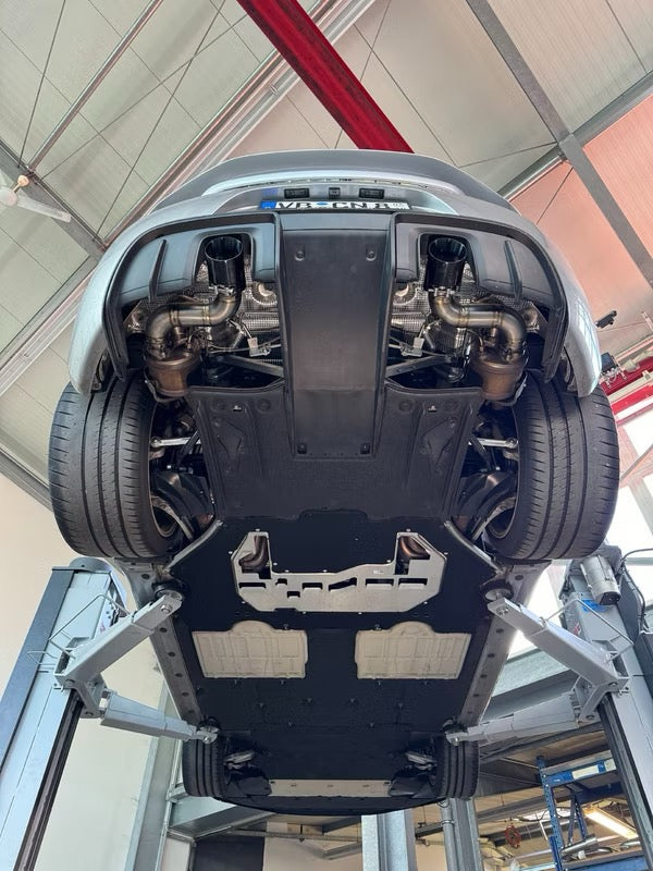 MH-Pipes Endschalldämper Ersatz - passend für Porsche Cayman 718 GT4